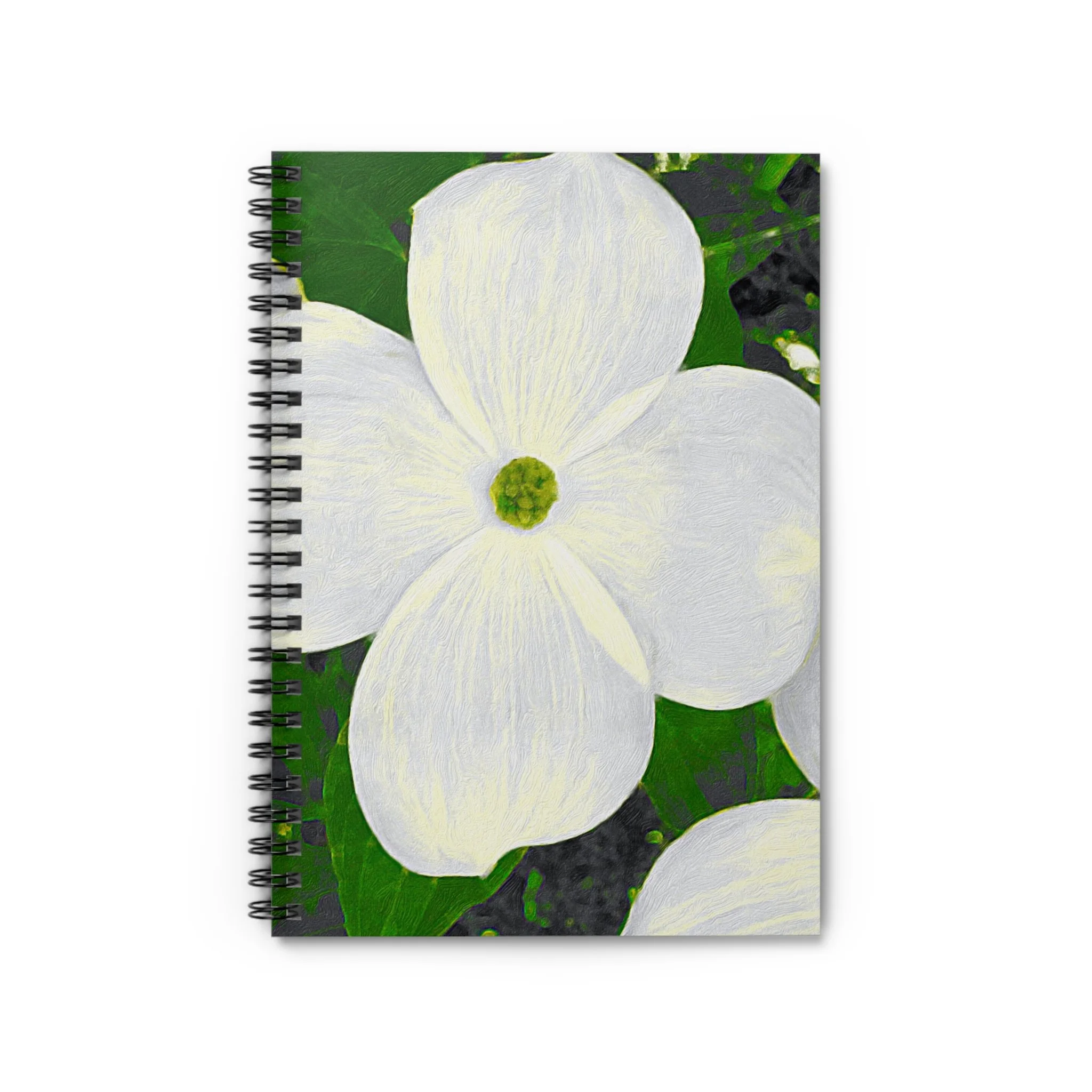 Single Dogwood Spiral Notebook
