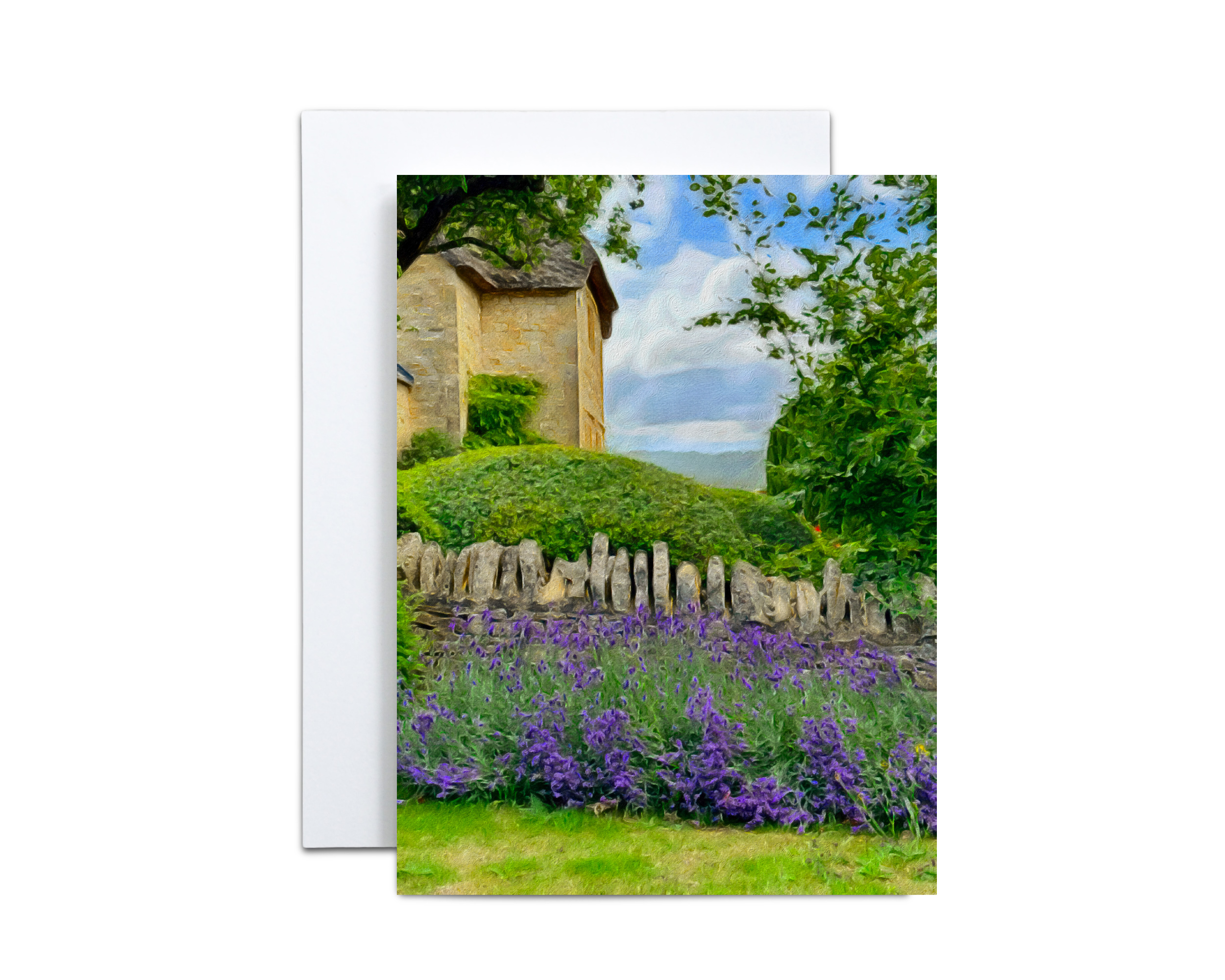 Cotswolds Thatched Roof Garden Note Cards