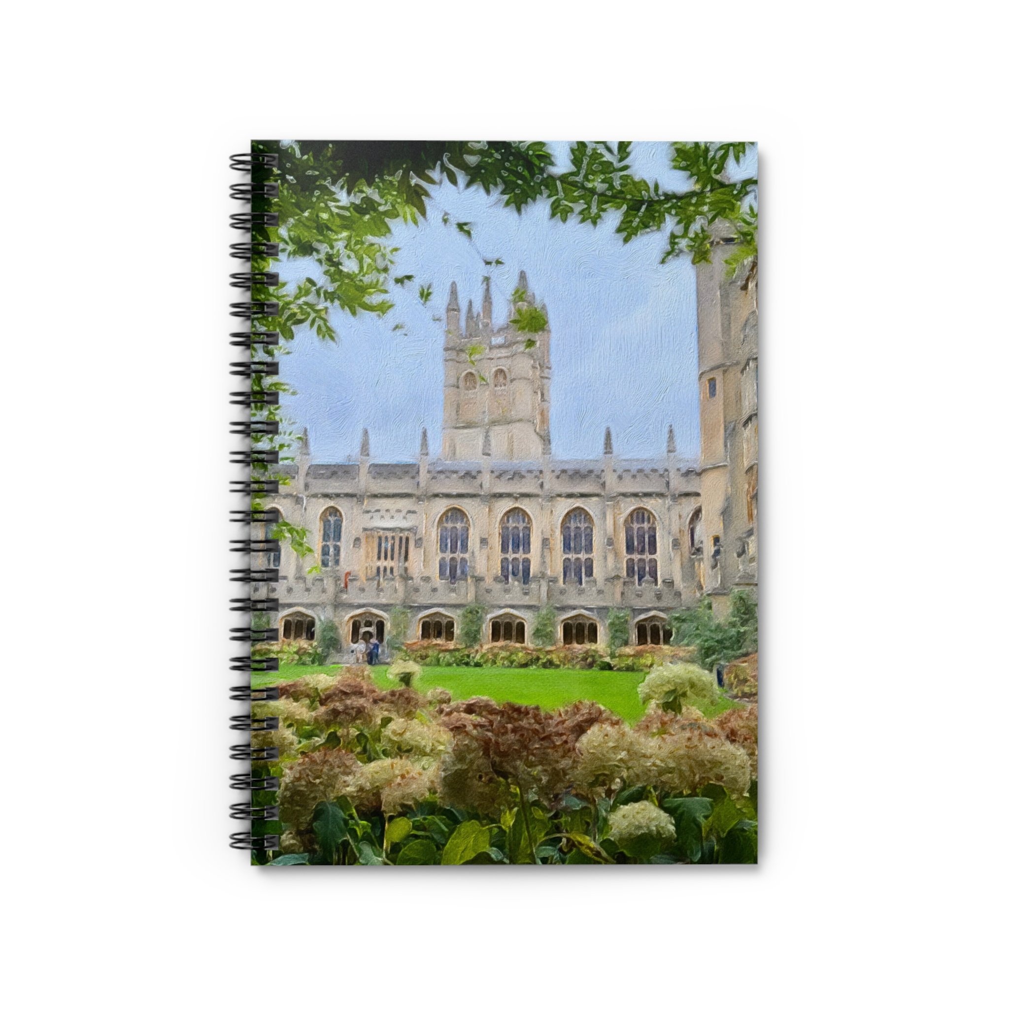 Oxford University- Magdalen College Spiral Notebook
