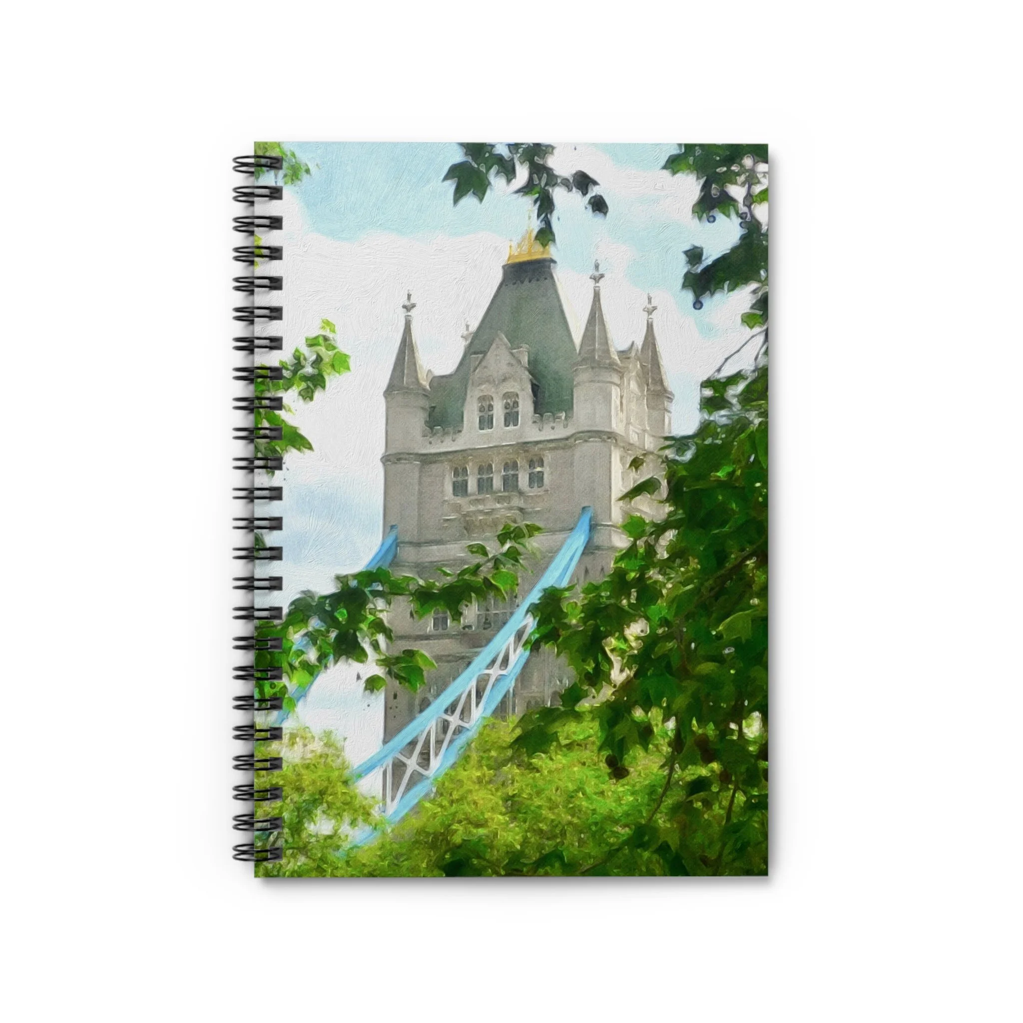 London Tower Bridge Spiral Notebook