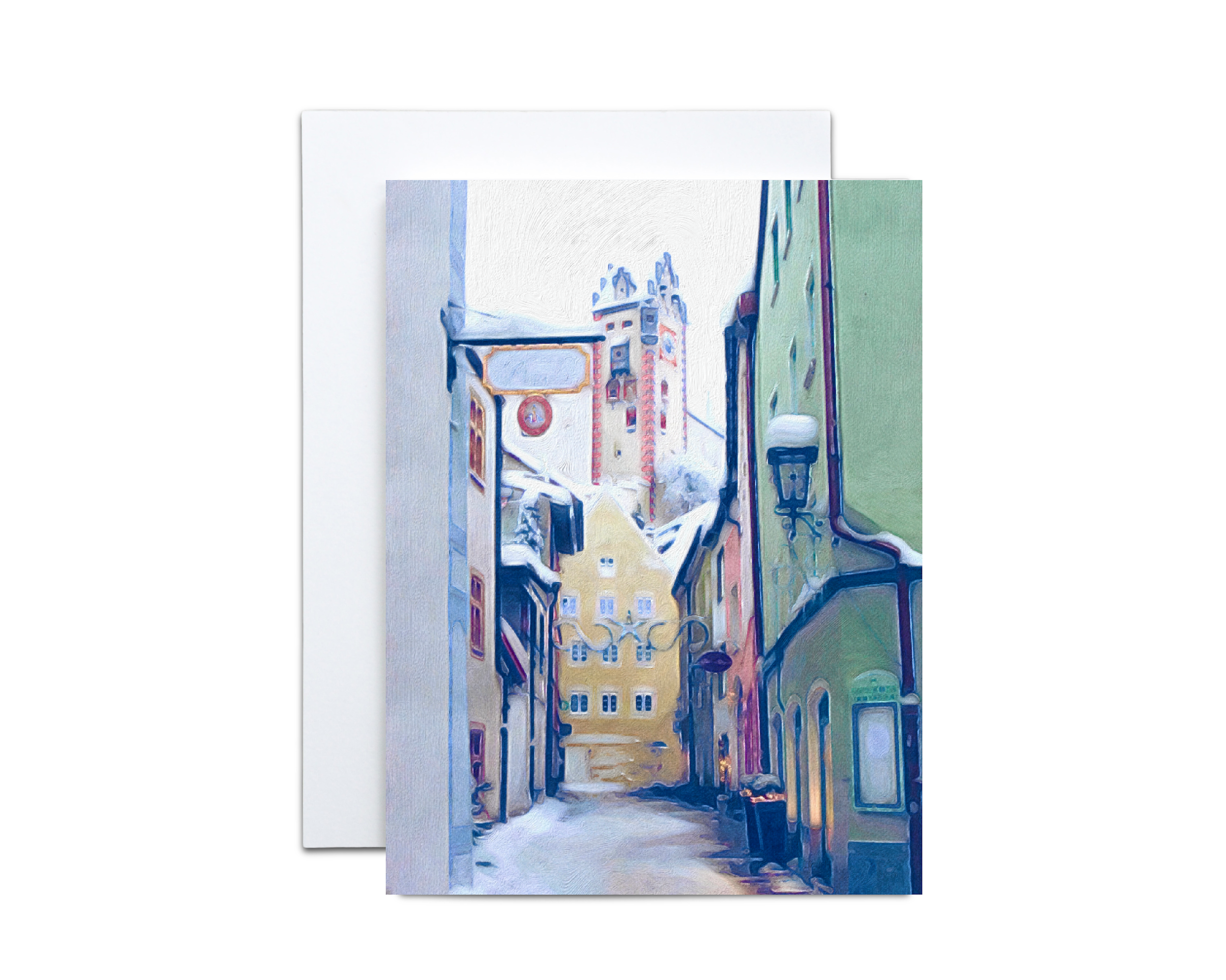 Winter in Bavaria Note Cards