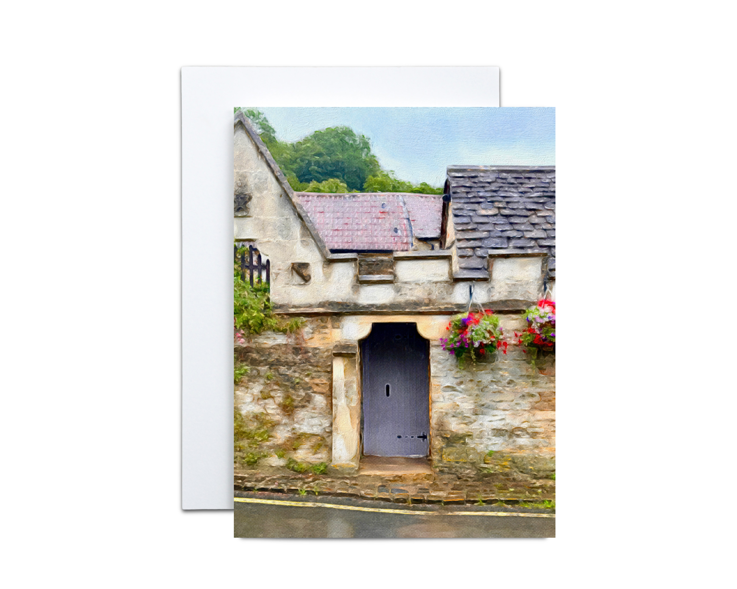 Quiet Cotswolds Street Note Cards