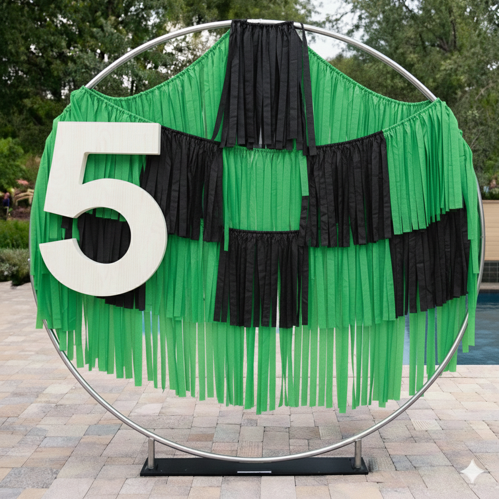 Charleston flower wall ring backdrops partial with black and green.png