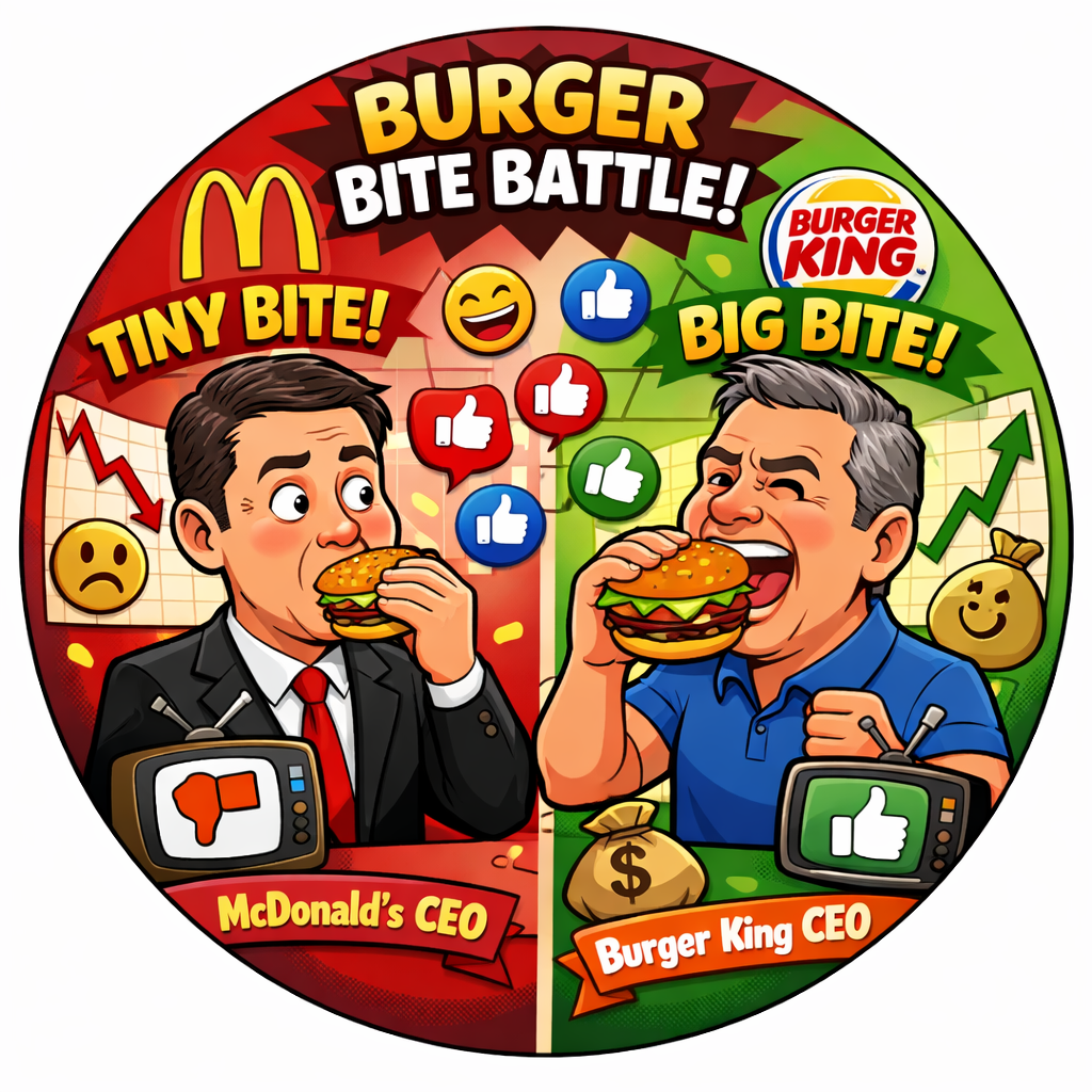 🍔麦当劳董事长与汉堡王董事长互咬风波✅独家分析