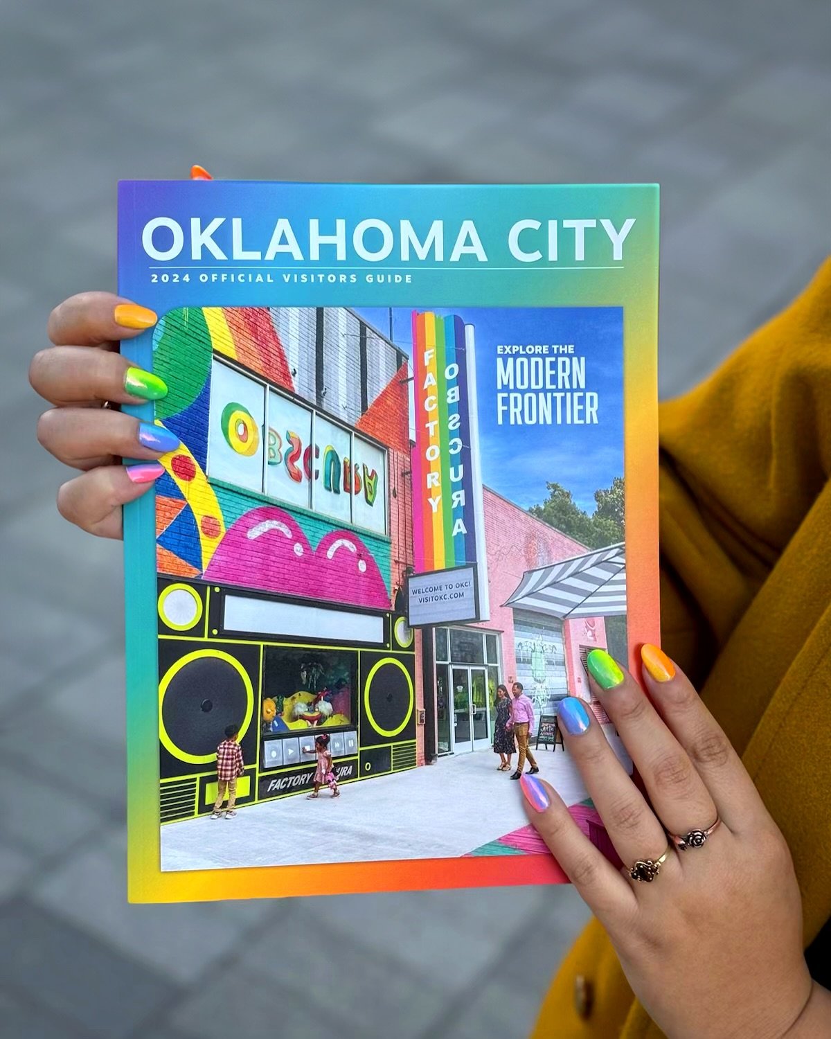 There’s something special about getting to tell your city’s story through design and photography 💭
The 2024 OKC Visitor Guide was a real team effort! I contributed through photography and design alongside @joshvaughn for @visitokc ~ Fro
