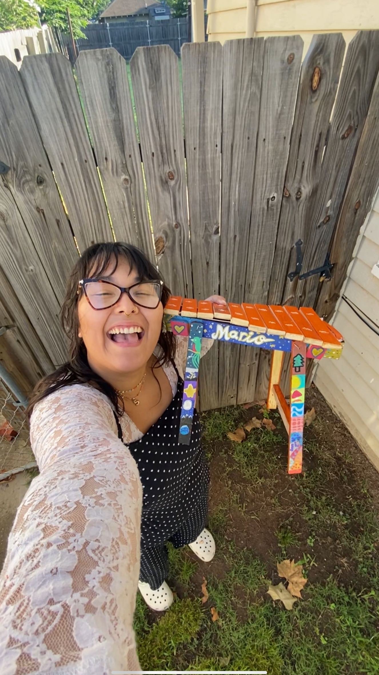 🌈 A new favorite upcycled project with my favorite person, inspired by my dad’s favorite instrument. Who knew painting a mini marimba would become one of my favorite projects yet?
And since it’s my little brother’s birthday today,