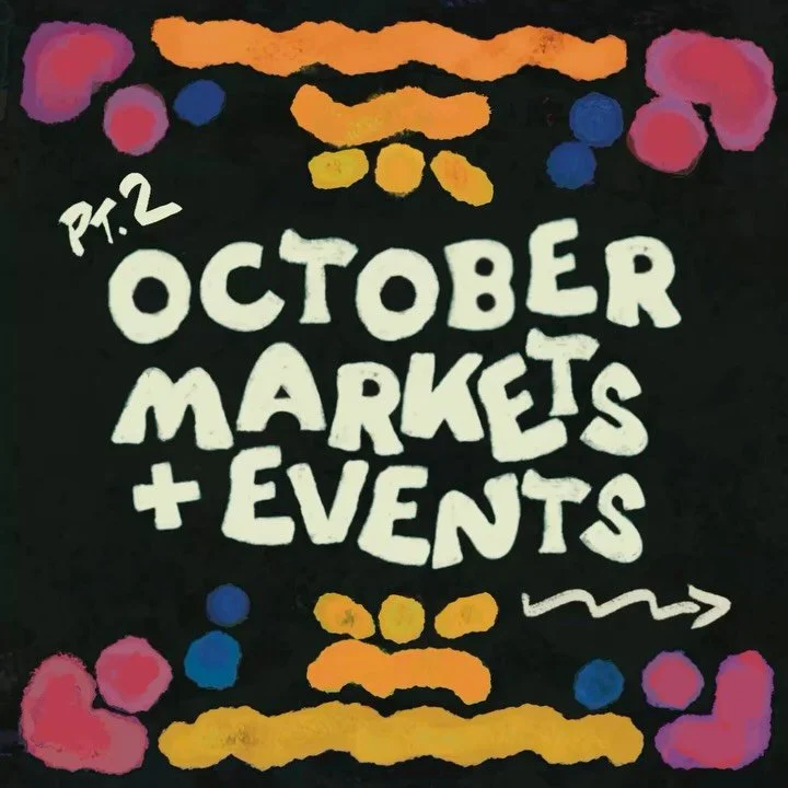 October&rsquo;s in full swing and so are the shows and markets! M🌈🤩
I&rsquo;ll be popping up at a few more this month so come say hi, browse some art, and hang out for a bit!

Here&rsquo;s where you can find me:
~ Oct 11: Entre Dos Mundos Hispanic 