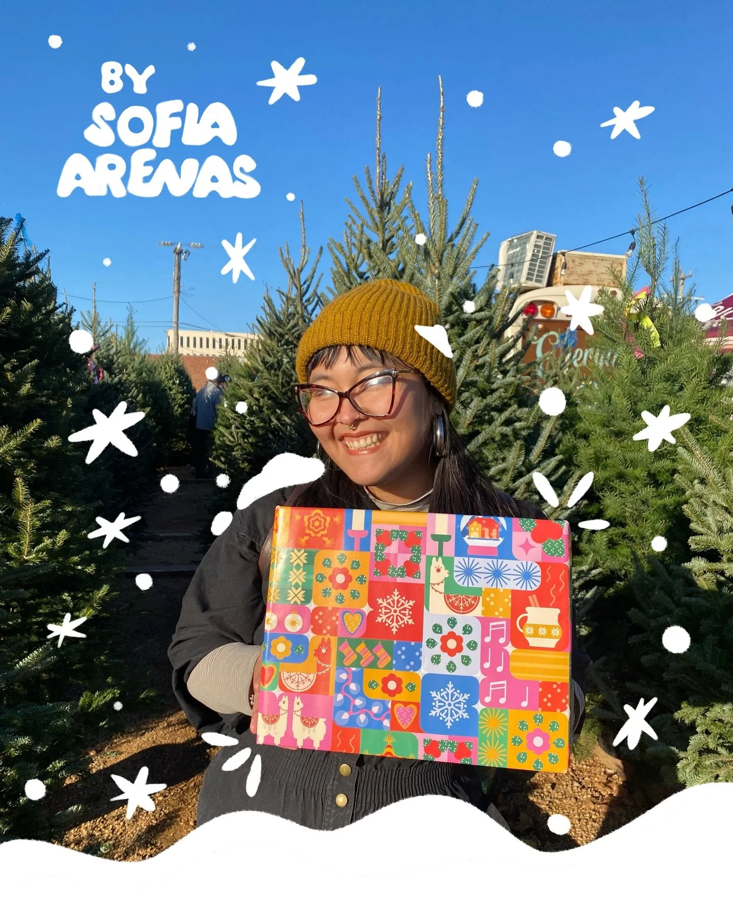 I MADE WRAPPING PAPER?! 😲🤭

💌 This year I got a special note in preparation for the holidays from @curbsideokc for Wrap Up Homelessness. It&rsquo;s a gift that gives back and helps wrap up homelessness in Oklahoma City. With proceeds from wrapping