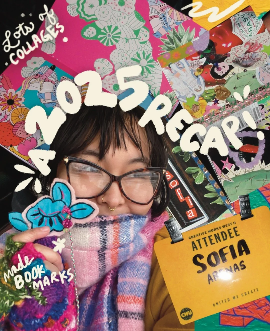 2026 is here 🌈

Which means I&rsquo;ve been reflecting on 2025 💭
This past year I worked with some of my favorite organizations, officially opened my LLC, started doing art markets, and leaned deeper into workshops and mentorship. It feels wild and