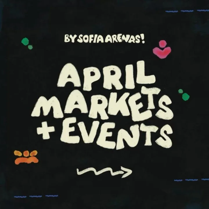 🌈 APRIL MARKETS ARE HERE!

Find me at these upcoming spots with tiles, prints, totes, collage kits, stickers and even a mini game!
✨ April 11 @midtownokc Midtown Walkabout 11am-5pm
✨ April 18 @okcfarmersmarket in @okcfarmersmarketdistrict Spring Fes