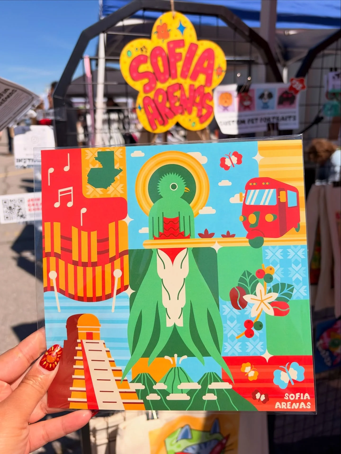 NEW ILLUSTRATION 🌈

Inspired by Guatemala, a place that holds a big part of my heart. From visiting as a kid to the memories I still carry, it&rsquo;s always felt like home.

This piece brings together symbols that reflect that connection and what c