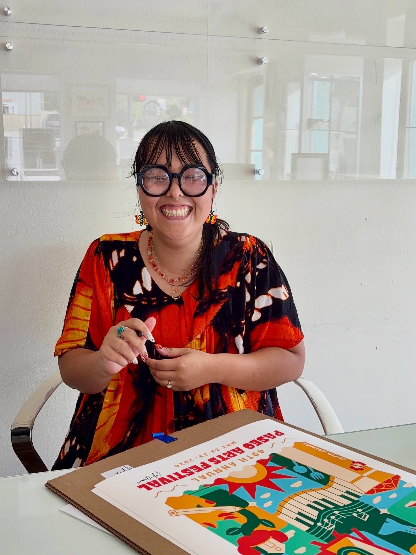 I&rsquo;M GIVING OUT SIGNATURES?! 🫢

I&rsquo;ve been practicing for the limited signed posters for this year&rsquo;s @paseoartsdistrict festival, and it&rsquo;s been a full circle moment. Getting to sign something I designed for a whole festival fee