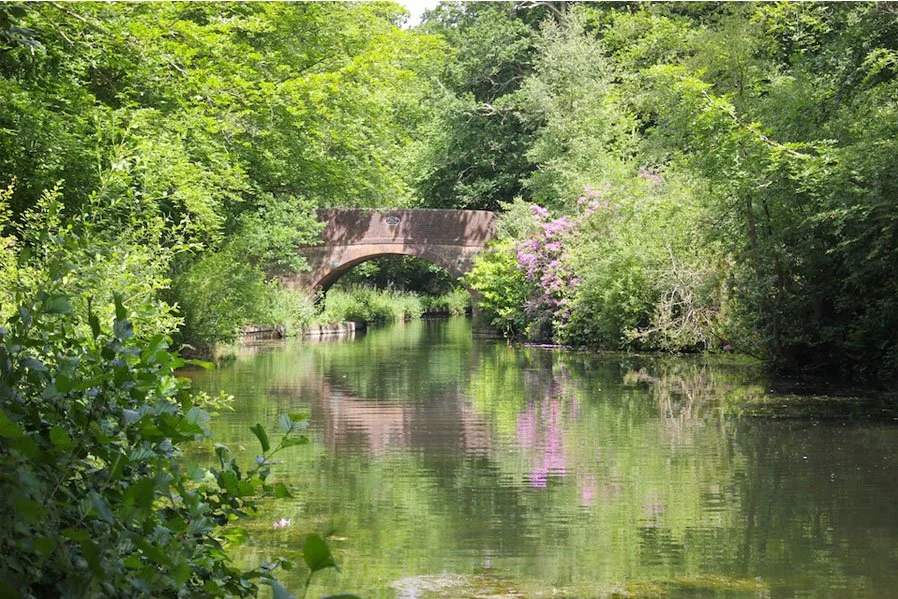 Image of a calm canal