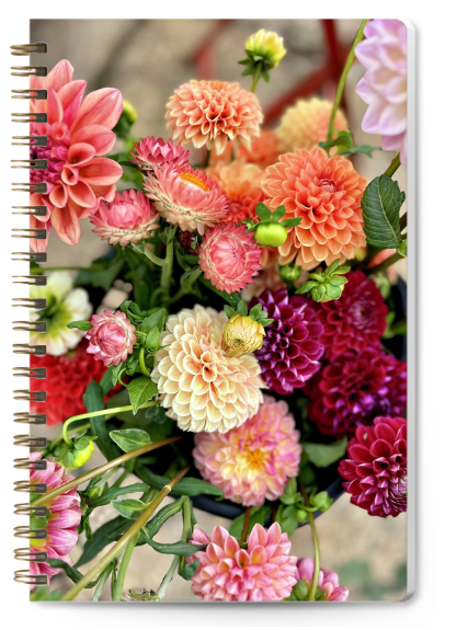 Dahlia Cover Journal