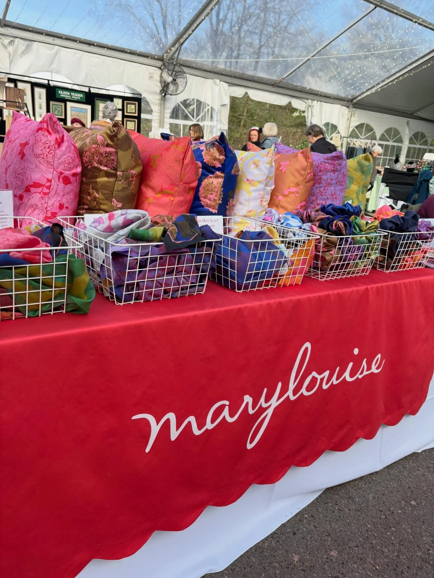 All set and ready at the Pittsburgh Botanic Garden Spring Artisan Market and Plant Sale! Visit us until 3pm. ❤️