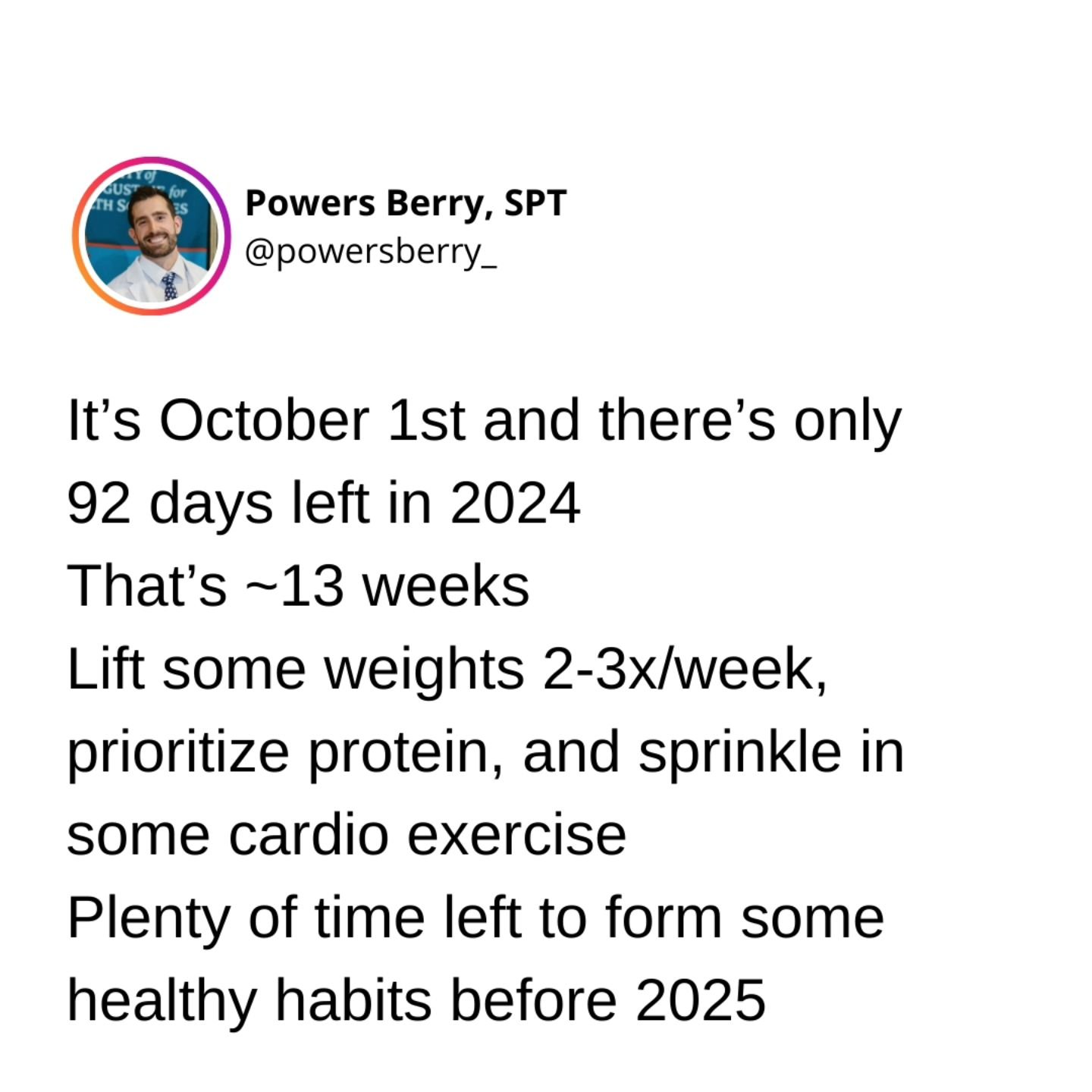 Start showing up and prioritizing your health! And if you're already showing up, keep showing up😉
.
If you're noticing that you skip the gym a lot, just know it's a common struggle for most. Try scheduling it in ahead of time so it's on your calende