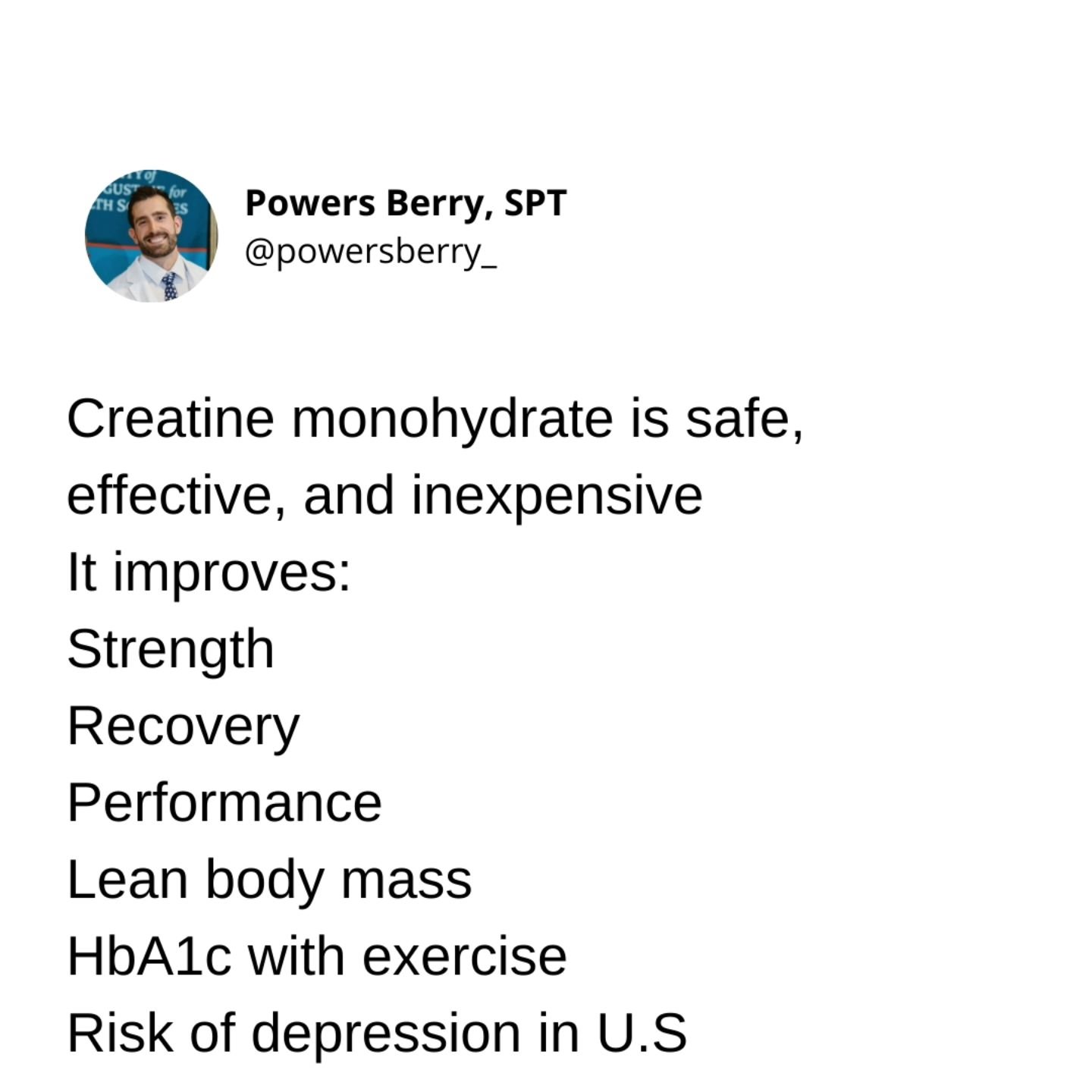 My favorite supplement- literally haven't stopped taking it for the past 10+ years. No need to cycle off it. 3-5g per day. GI issues have been reported by some which is why I like to reccomend micronized creatine monohydrate hydrate the most to peopl