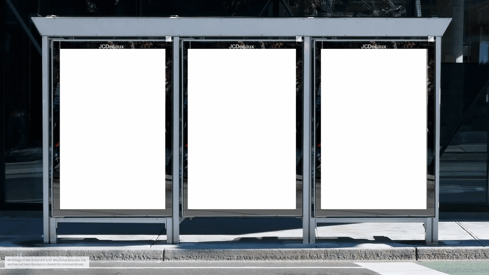 Video is a cornerstone of our out-of-home marketing strategy. We experimented with accommodating a wide variety of display types to optimize for maximum impact and memorability.