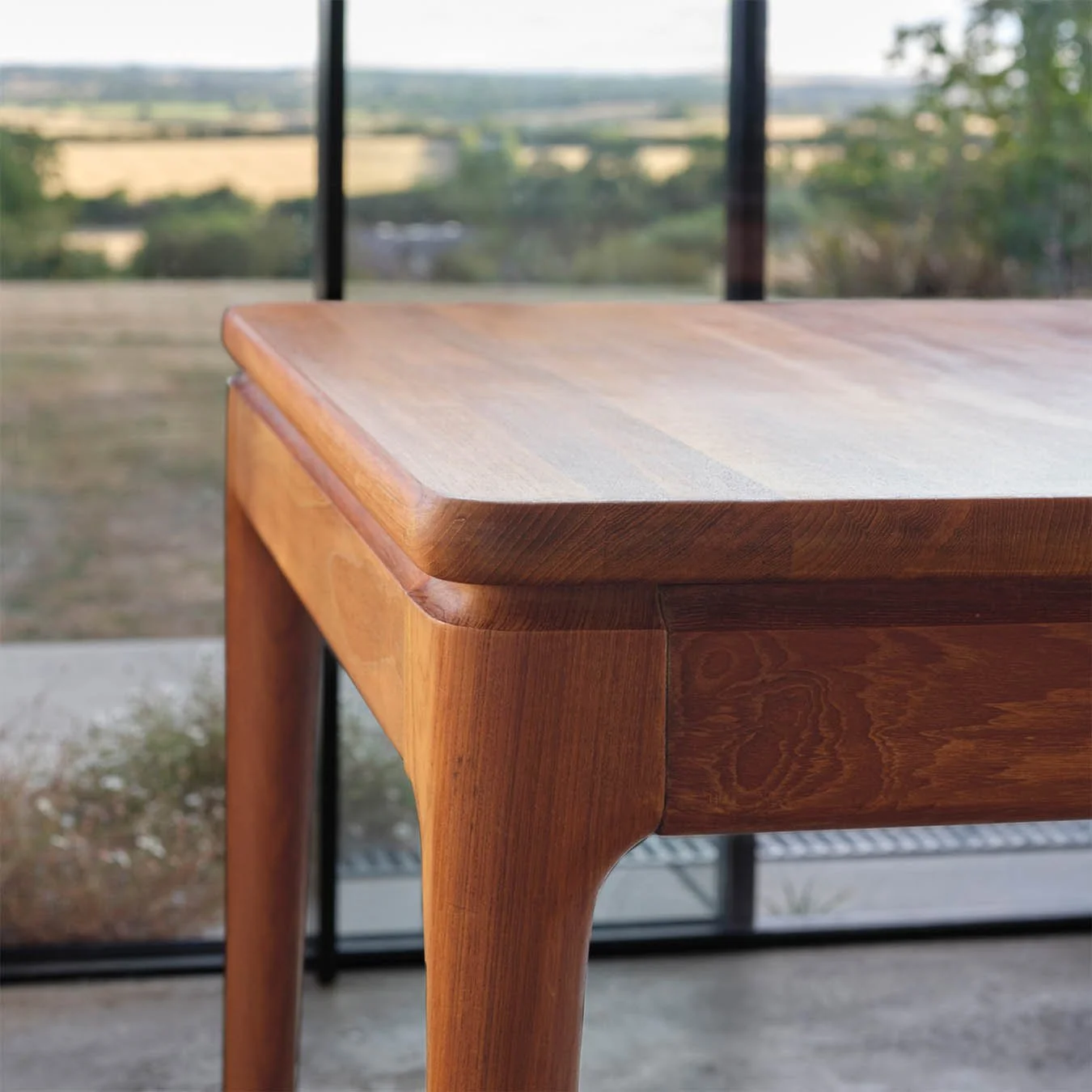 Glostrup Møbelfabrik Solid Teak Dining Table