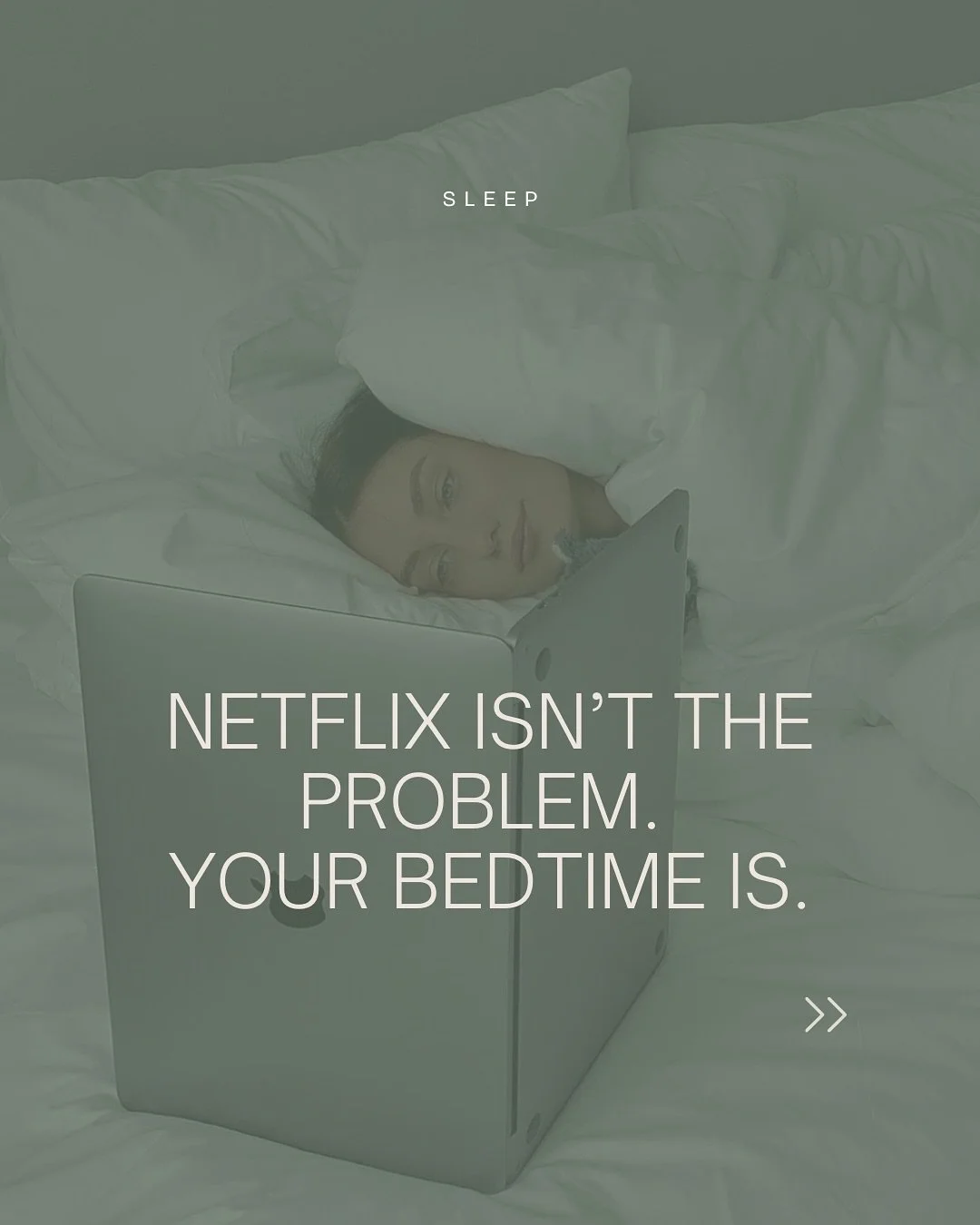 Your nighttime habits are sabotaging your sleep.

You said one more episode... then TikTok... then just a quick scroll through the news&hellip; and now it&rsquo;s 1:42AM. 👀

Here&rsquo;s what happens when you scroll past your sleep window:
&bull; Bl