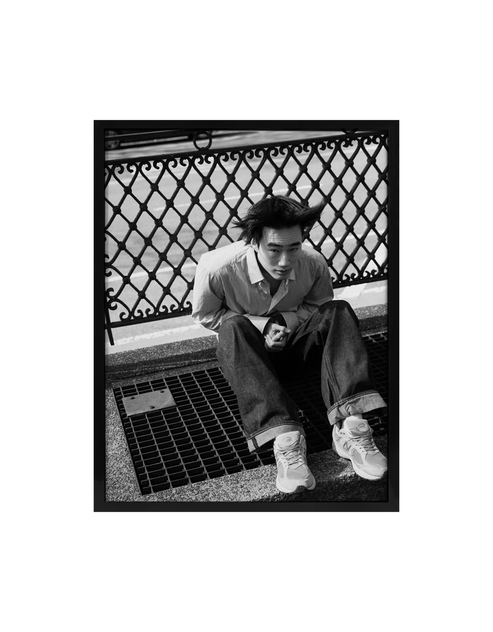 Leo Portrait ("24 x 26" Framed)