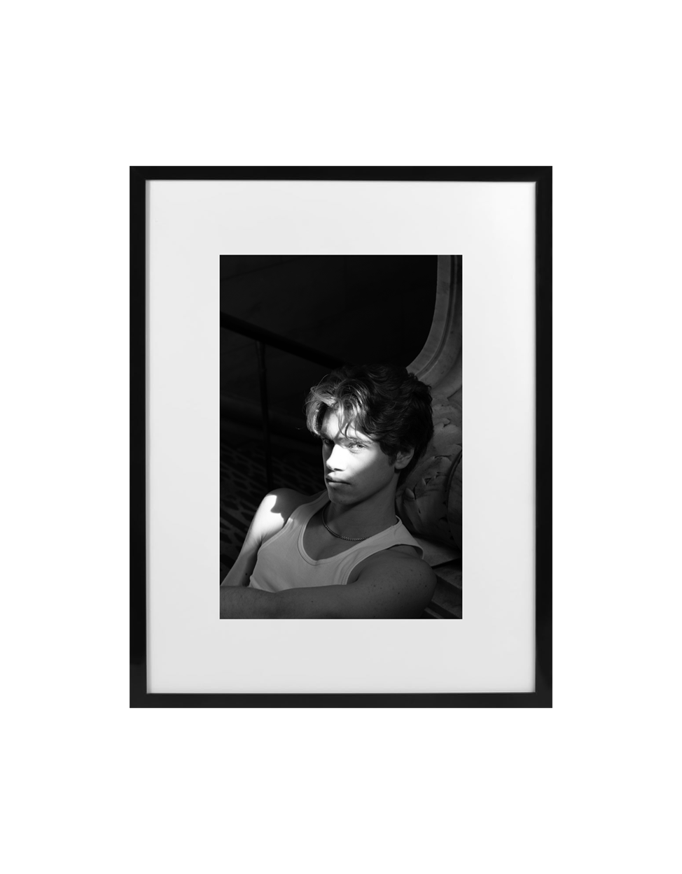 Taner Portrait ("24 x 26" Framed)