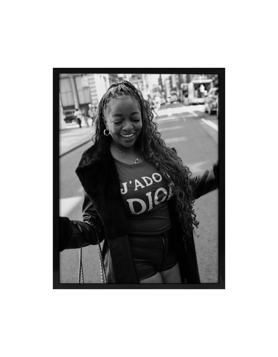 Girl Portrait ("24 x 26" Framed)