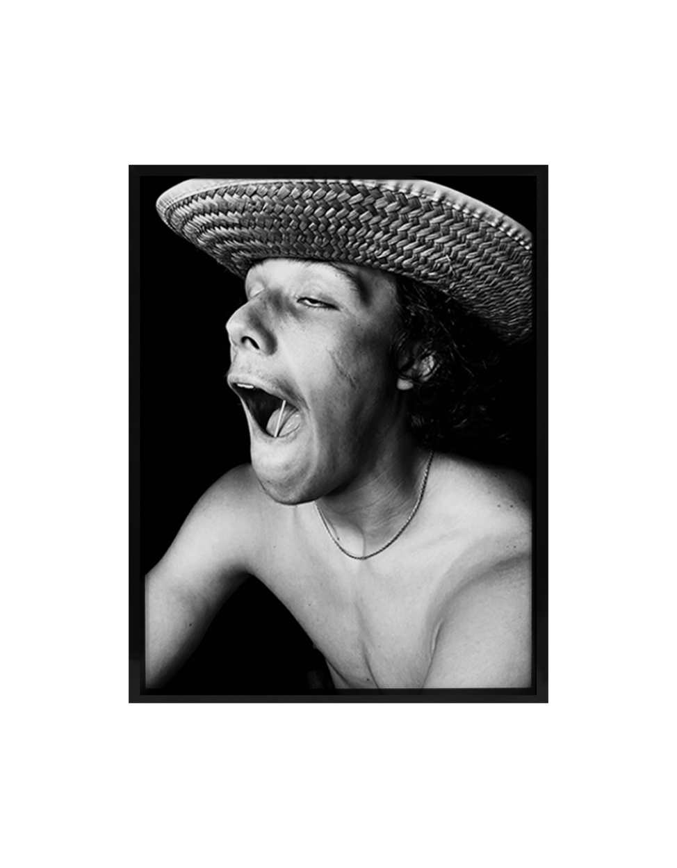 Joel Portrait ("24 x 26" Framed)