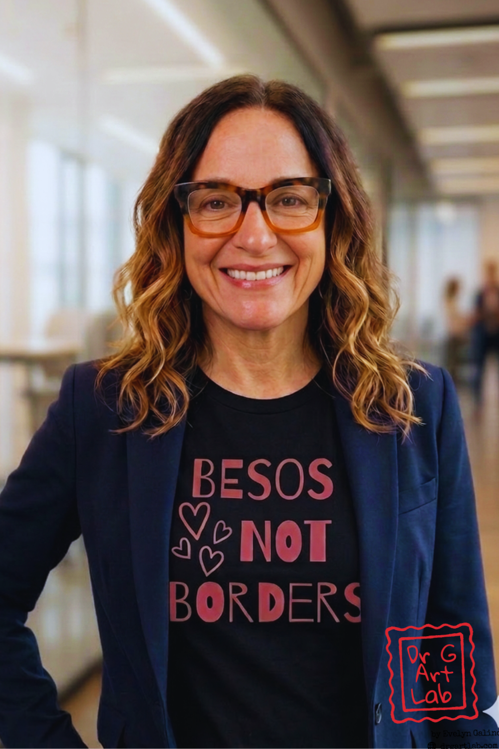 pro immigration activist t shirt professional woman wearing activist t shirt