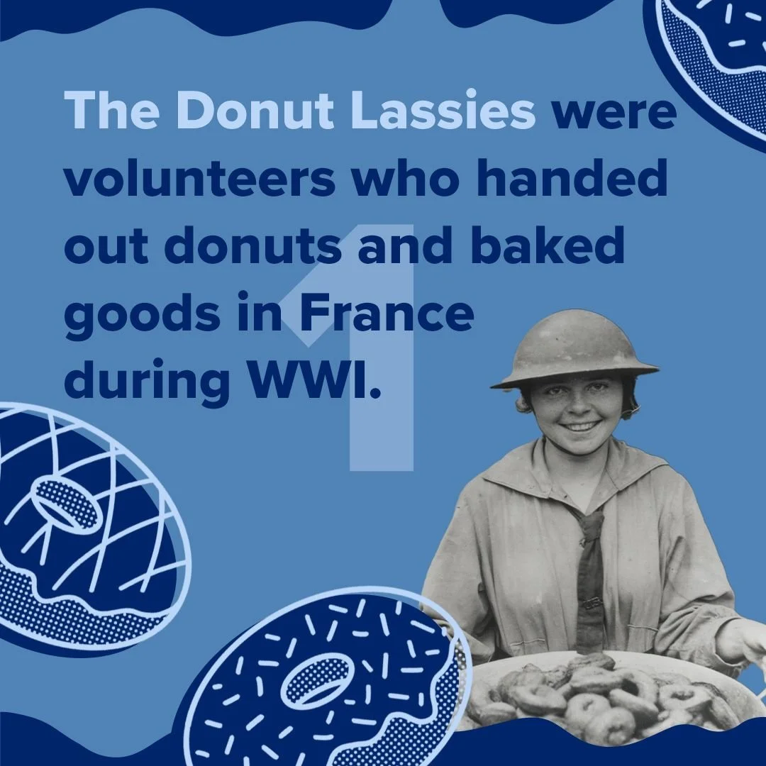There’s more to National Donut Day than just pastries. Let's savor the sweetness of giving back, just like our Donut Lassies. Join us this Friday in celebration of Donut Day!