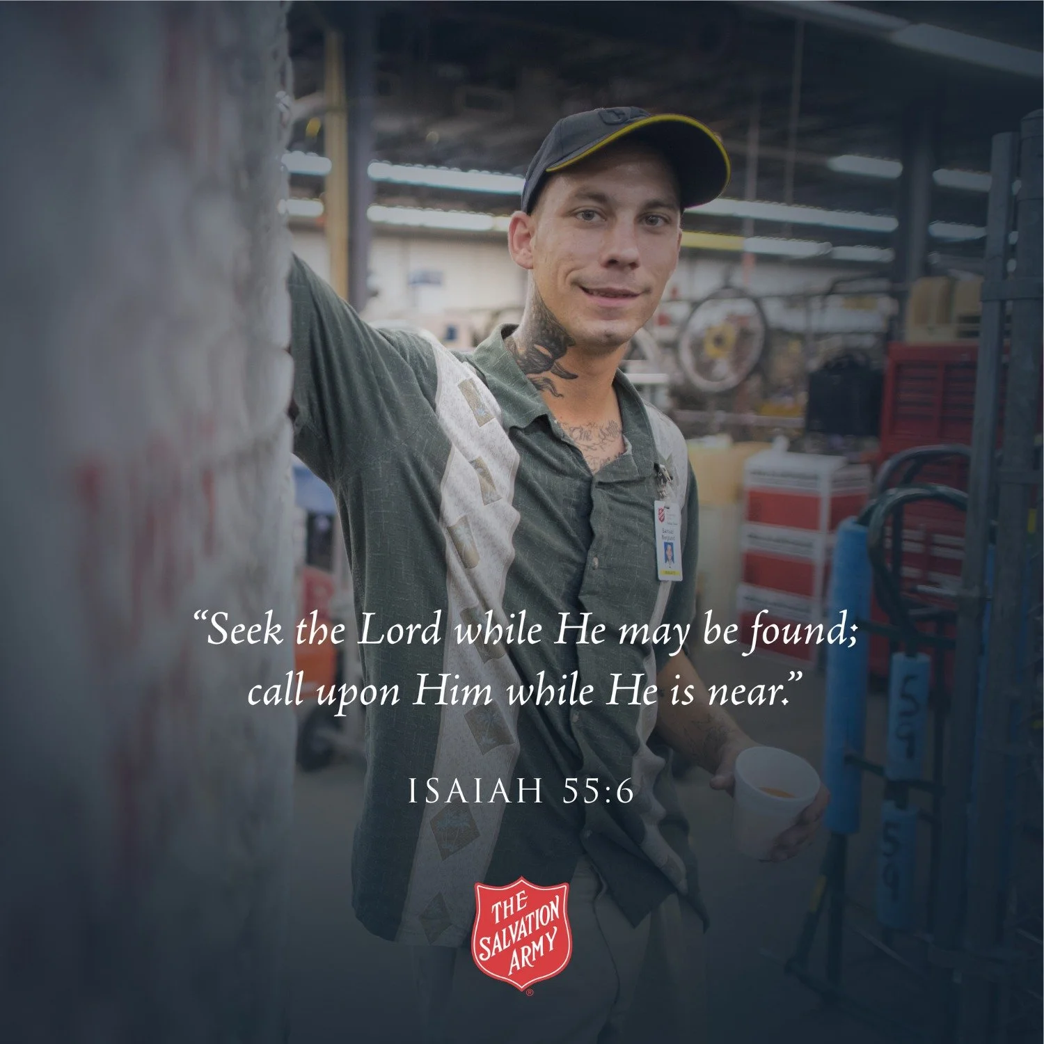 "Seek the Lord while he may be found; call upon him while he is near." -Isaiah 55:6