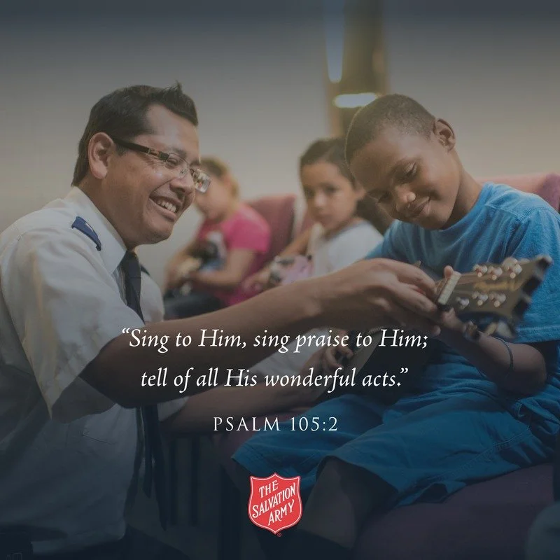 "Sing to Him, sing praise to Him; tell of all His wonderful acts." - Psalm 105:2