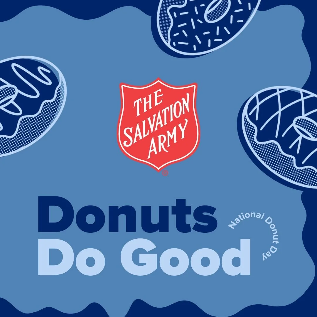There’s more to National Donut Day than just pastries. Let's savor the sweetness of giving back, just like our Donut Lassies. Join us this Friday in celebration of Donut Day!