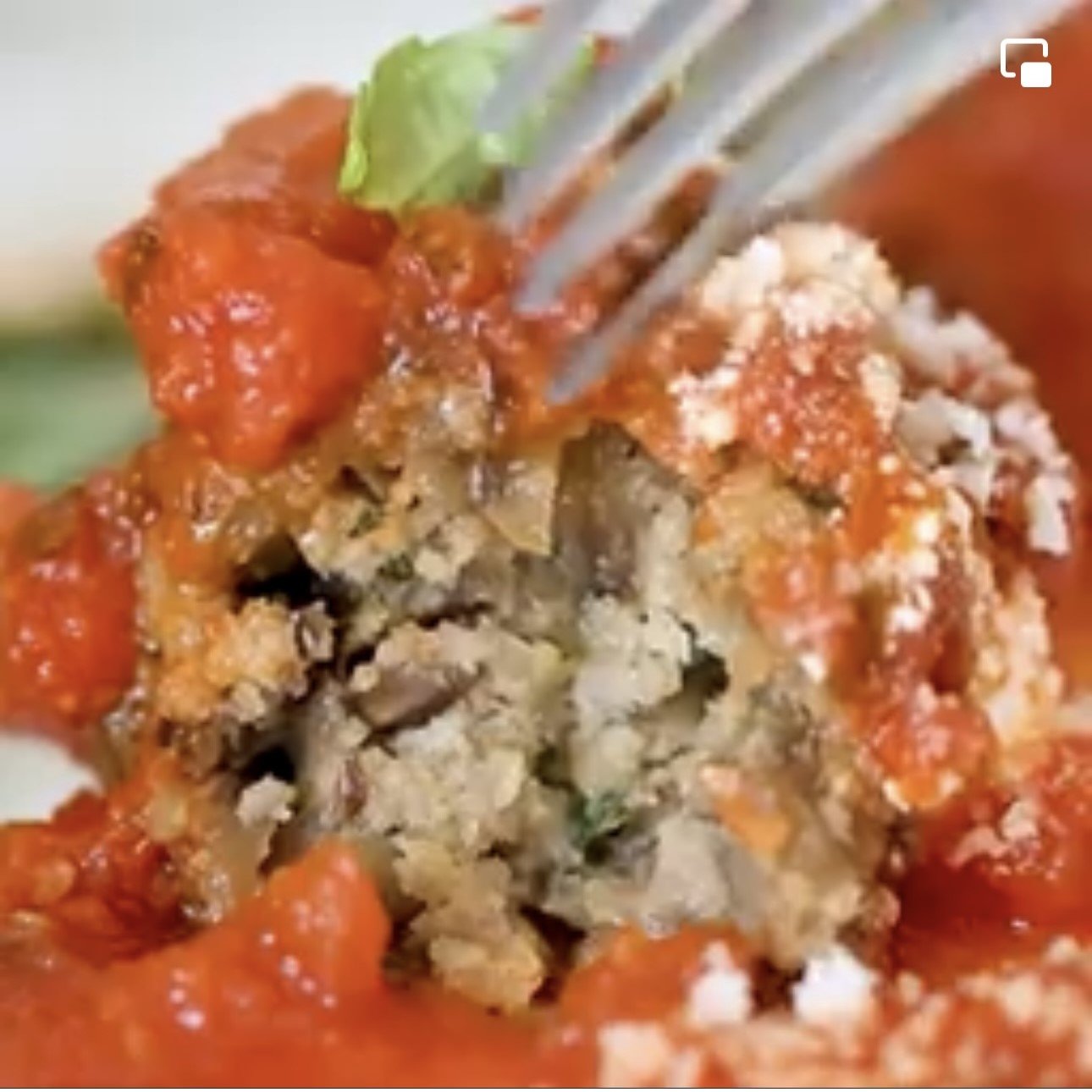 Eggplant Meatballs Bake