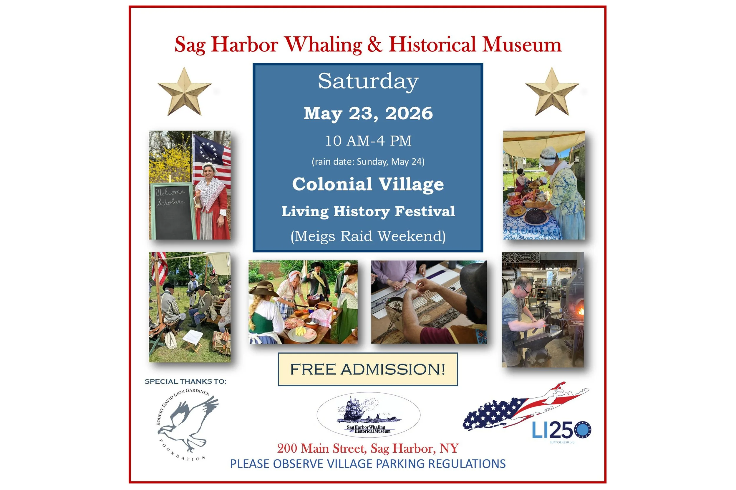 Meigs Raid Weekend: Colonial Village Living History Festival
