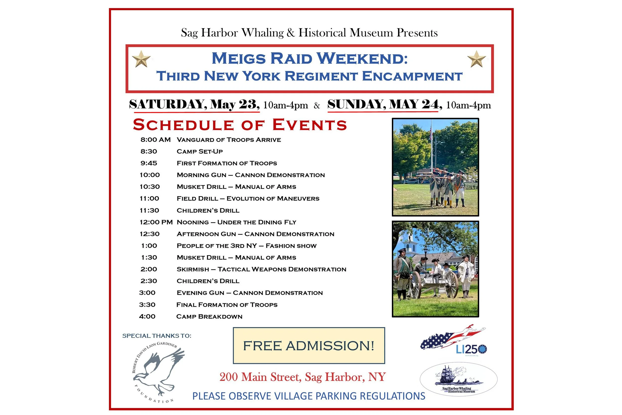 Meig’s Raid Reenactment Weekend