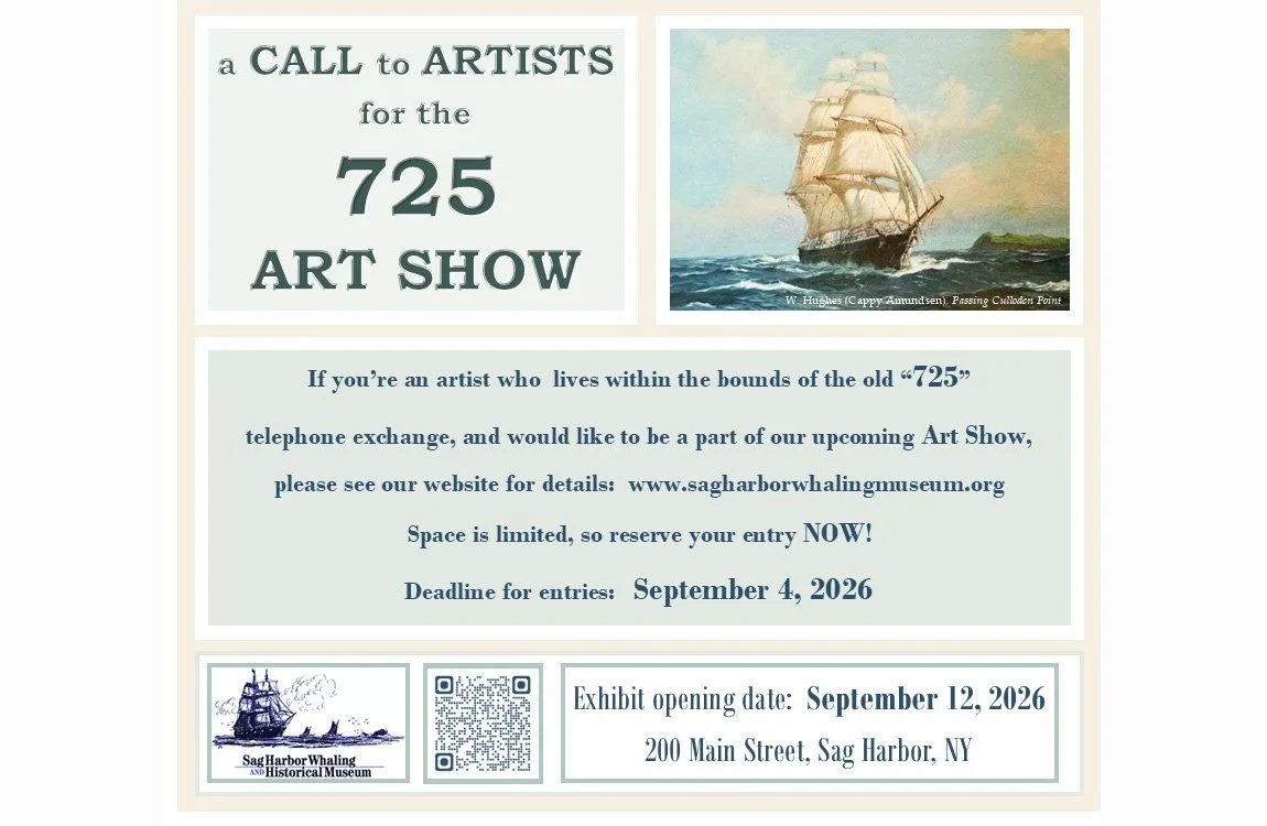 CALL to ARTISTS for the ‘725’ ART SHOW