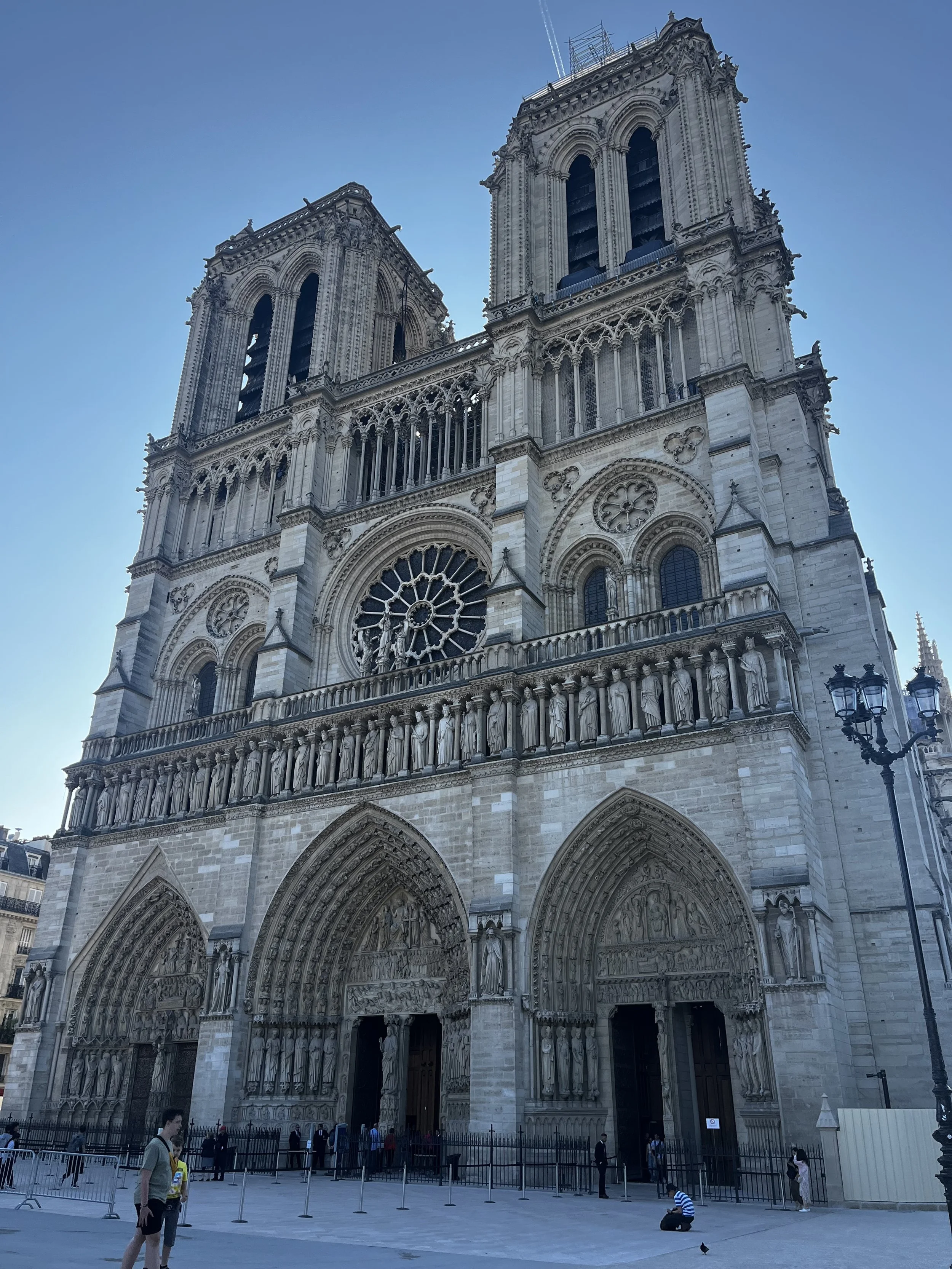 Notre-Dame : a peaceful experience