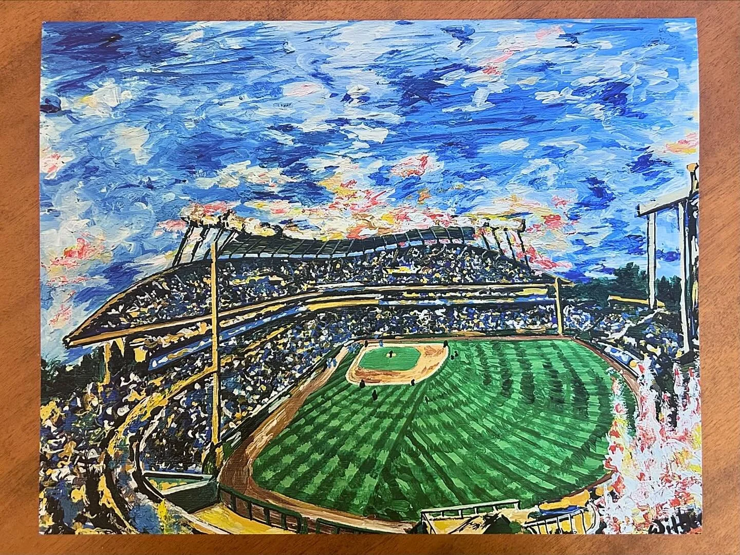 Anyone in need of some new art for this Royals playoff season!?

These prints are $25 (+shipping)

#royals #playoffbound #kansascity #prints