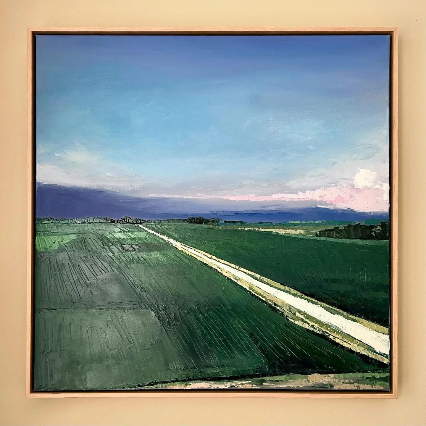 Perfect frame to compliment this piece

&ldquo;July at the Farm,&rdquo; 2&rsquo;x2&rsquo;, oil on canvas

#impressionism #wichitaartist #kansasartist #midwesternpainting #iowa #farmland #grainbinview #oilpainting #paletteknifepainting #customart