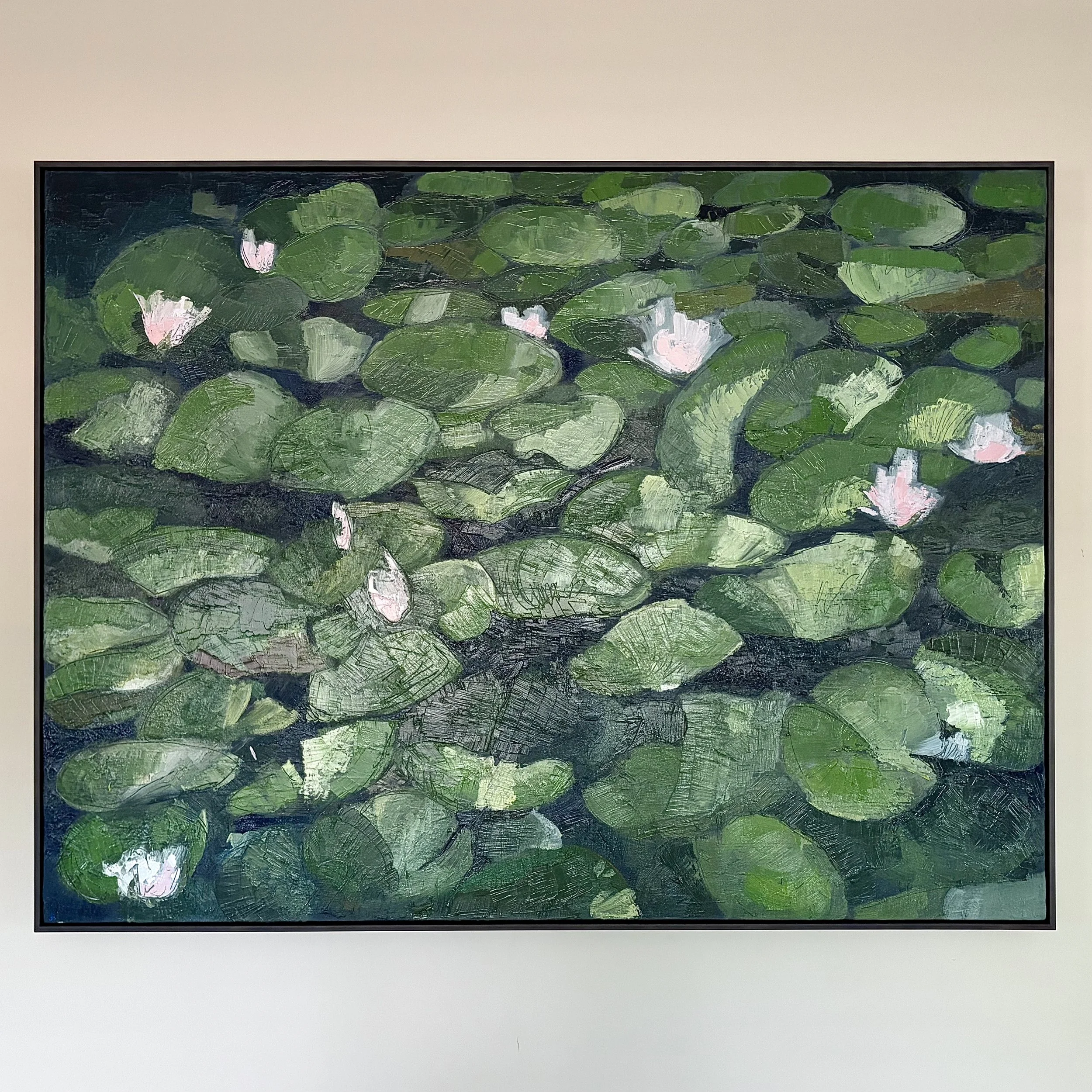 36"x48", oil on canvas, framed, AVAILABLE - $3975