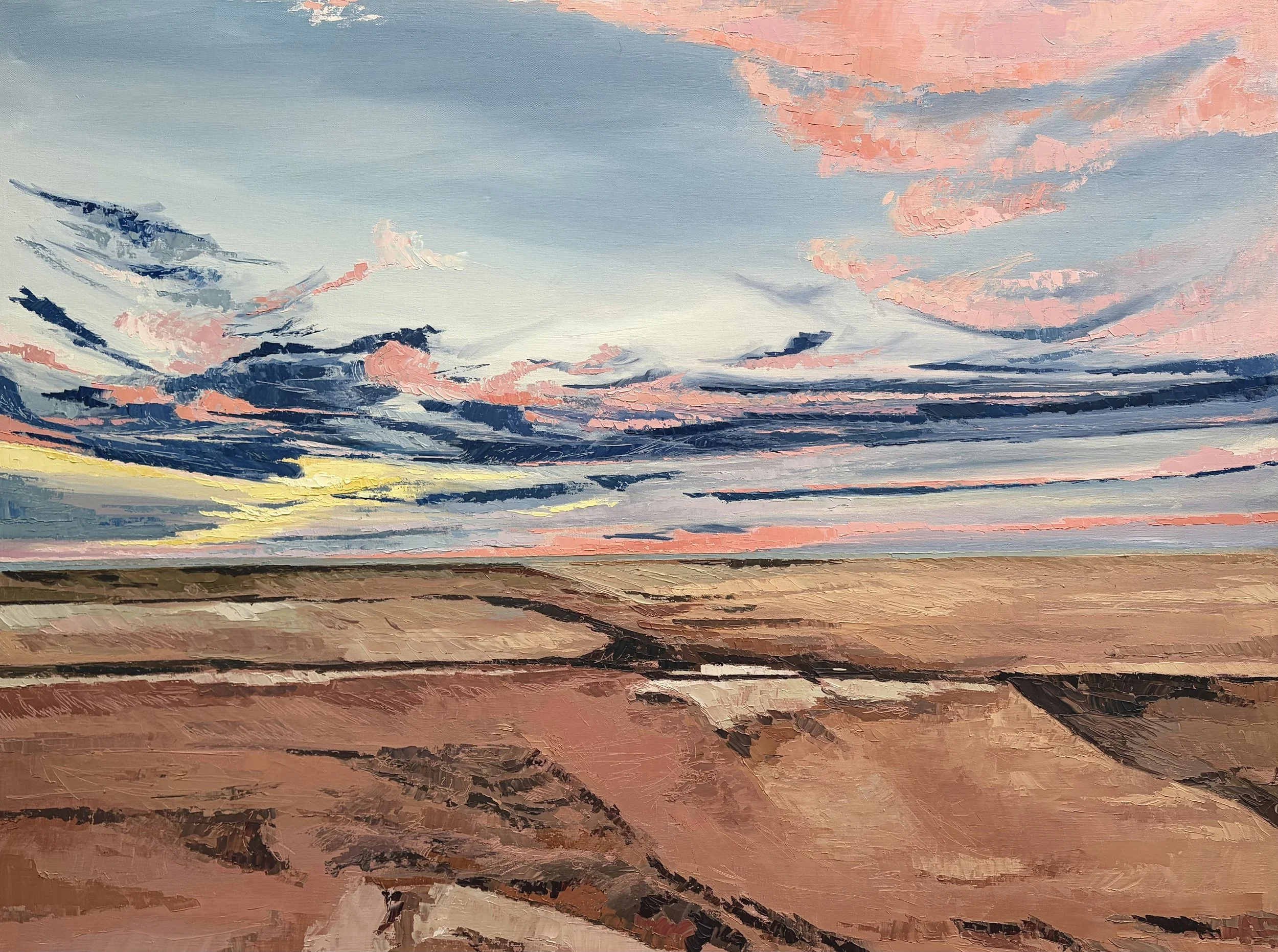 36"x48", oil on canvas, framed, AVAILABLE - $3900