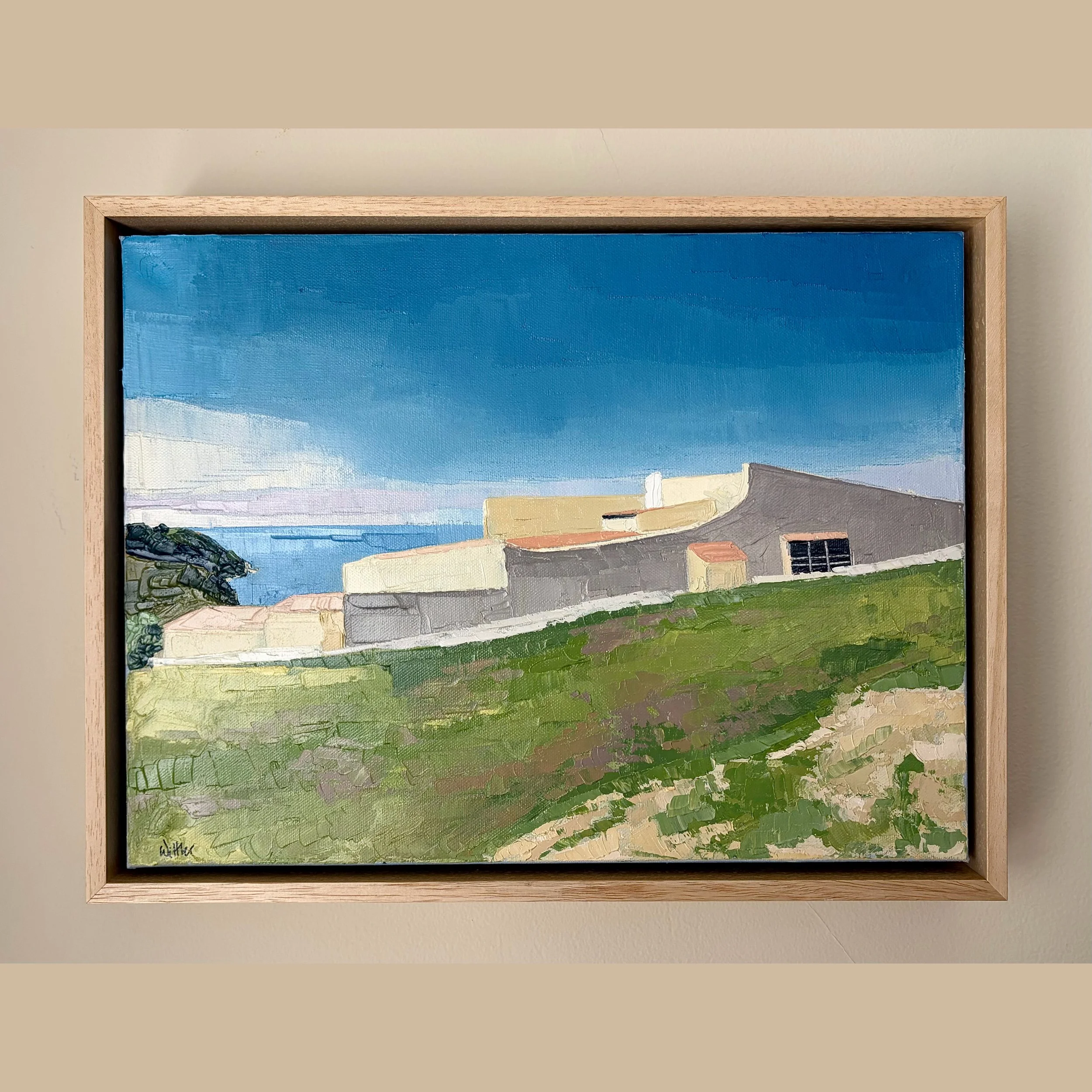 12"x16", oil on canvas, framed, AVAILABLE - $585
