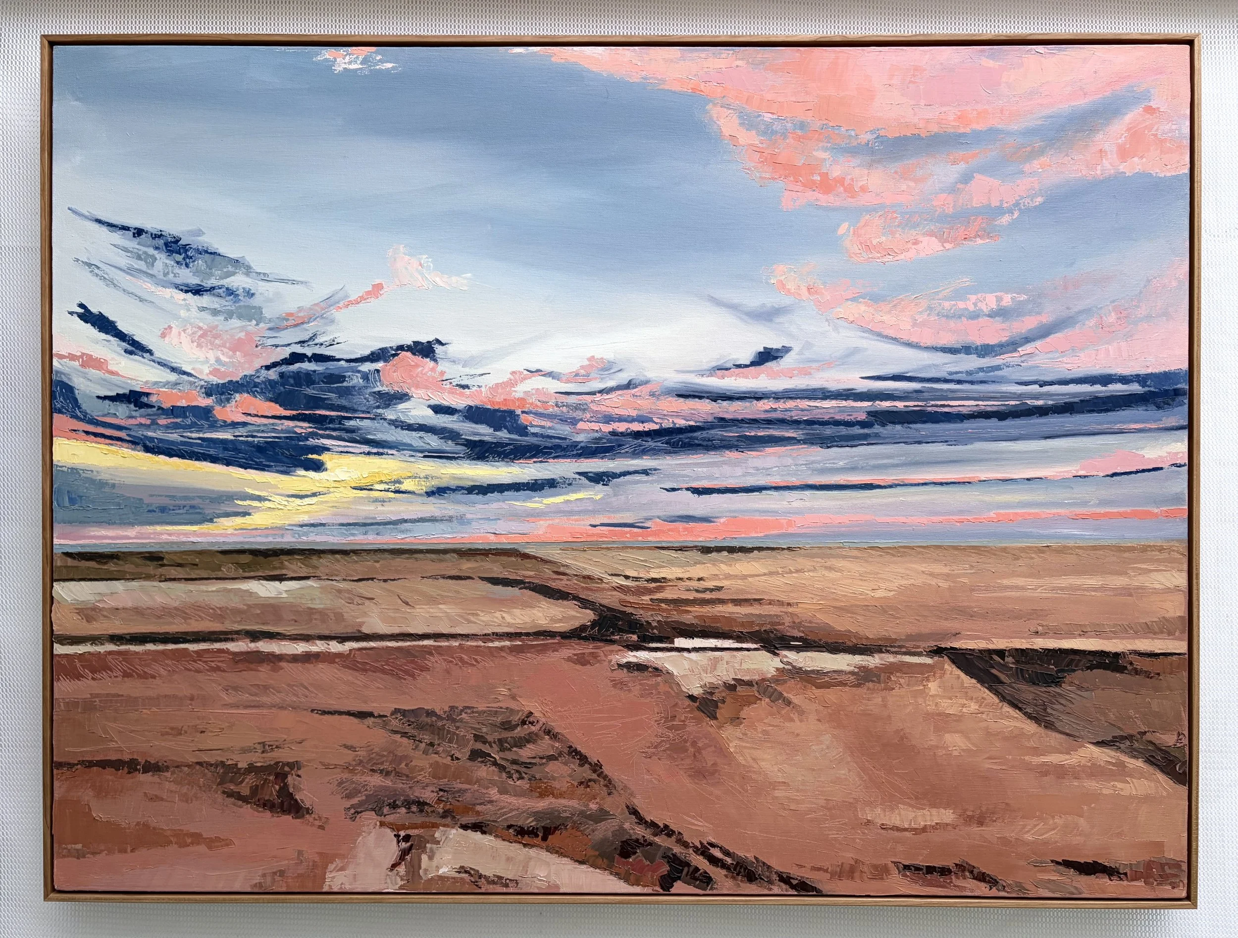 36"x48", oil on canvas, framed, AVAILABLE - $3900