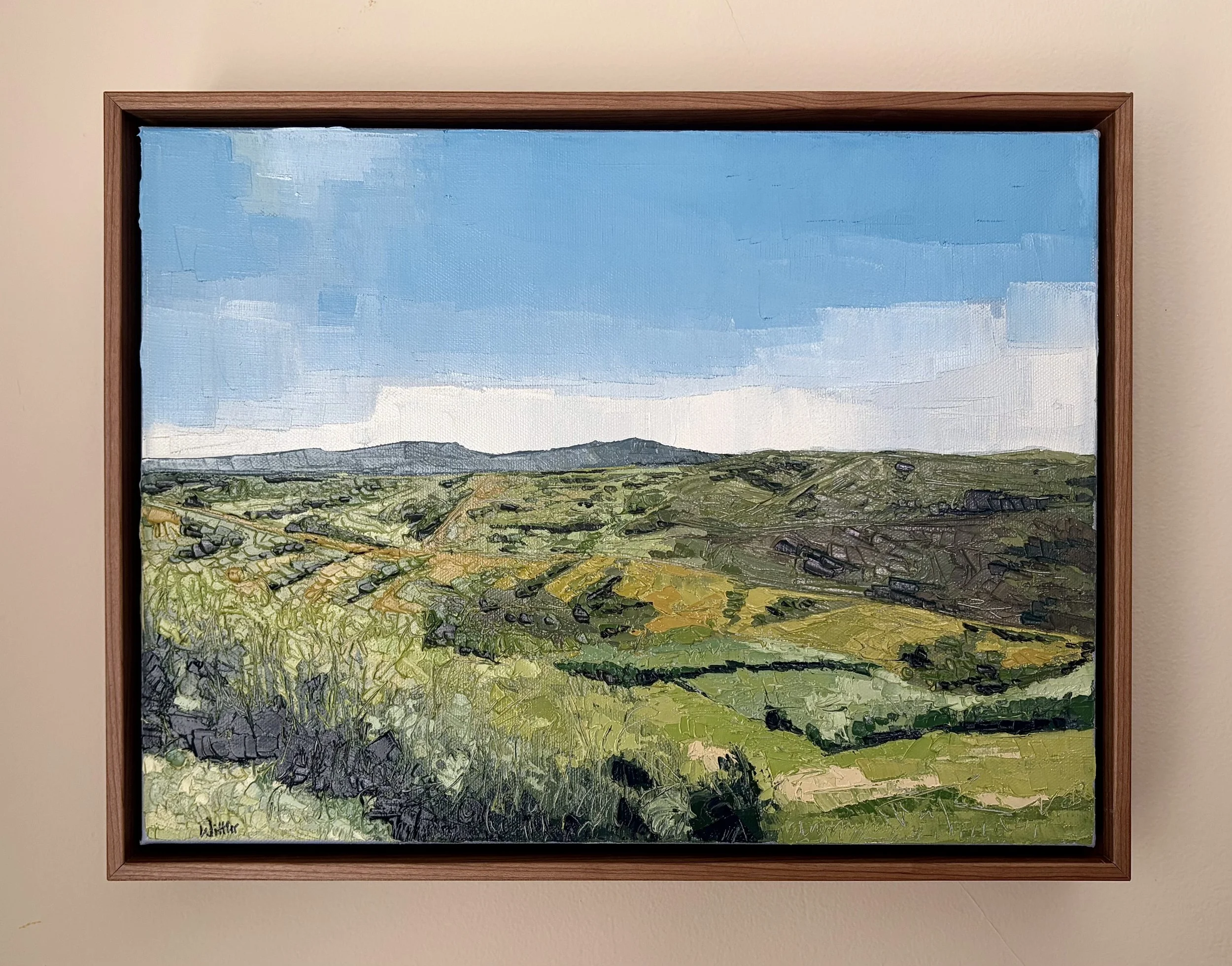 12"x16", oil on canvas, framed, AVAILABLE - $585