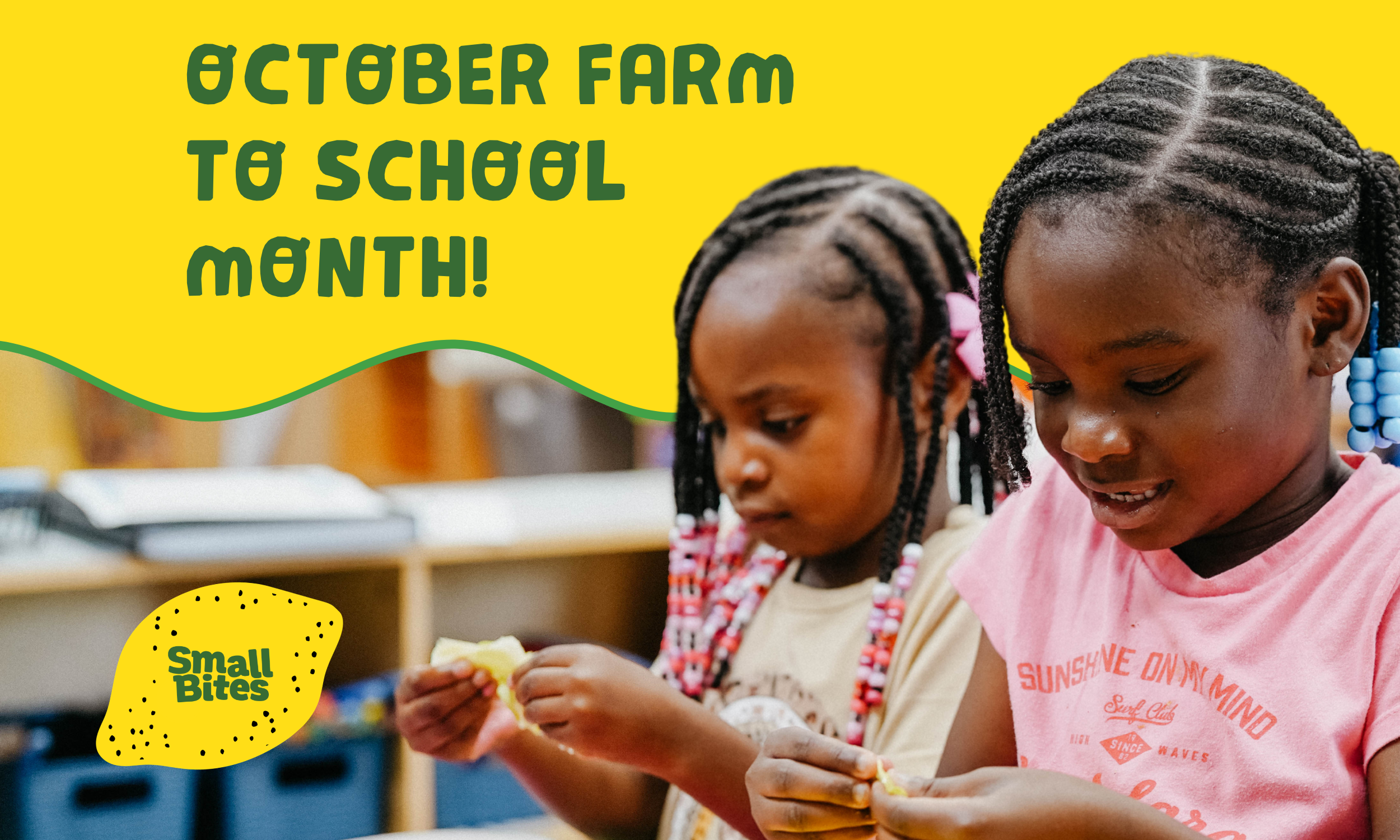 📚 Growing Readers, Growing Eaters 🌱 Celebrate October Farm to School Month with Small Bites Adventure Club!