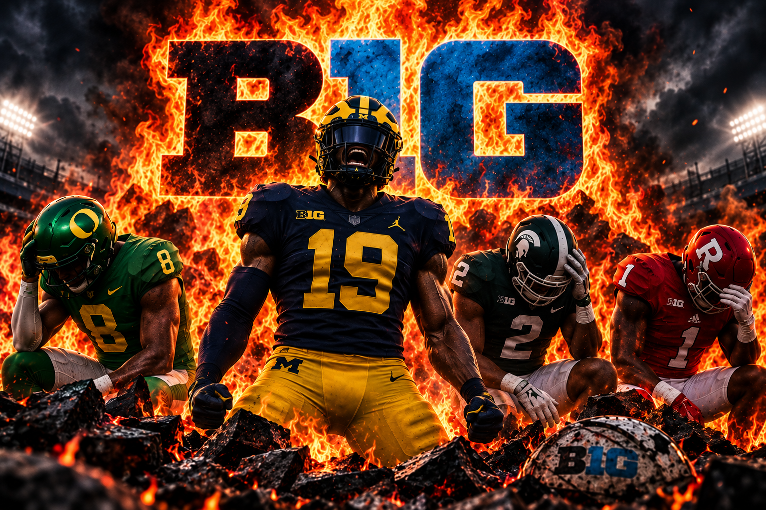 Big Ten Panic Meter: Who Should Be Worried After Week 1?
