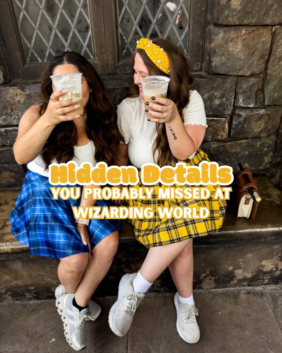 PSA: stop rushing through the Wizarding World.

Because some of the best parts aren&rsquo;t rides; they&rsquo;re the little details most people walk right past.

Here are a few you don&rsquo;t want to miss:

&bull; Spell locations
Grab a wand and loo