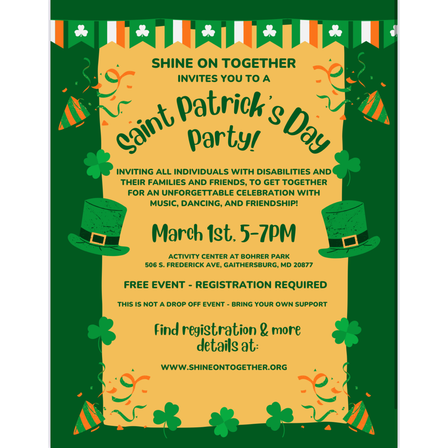 St. Patrick's Day Party