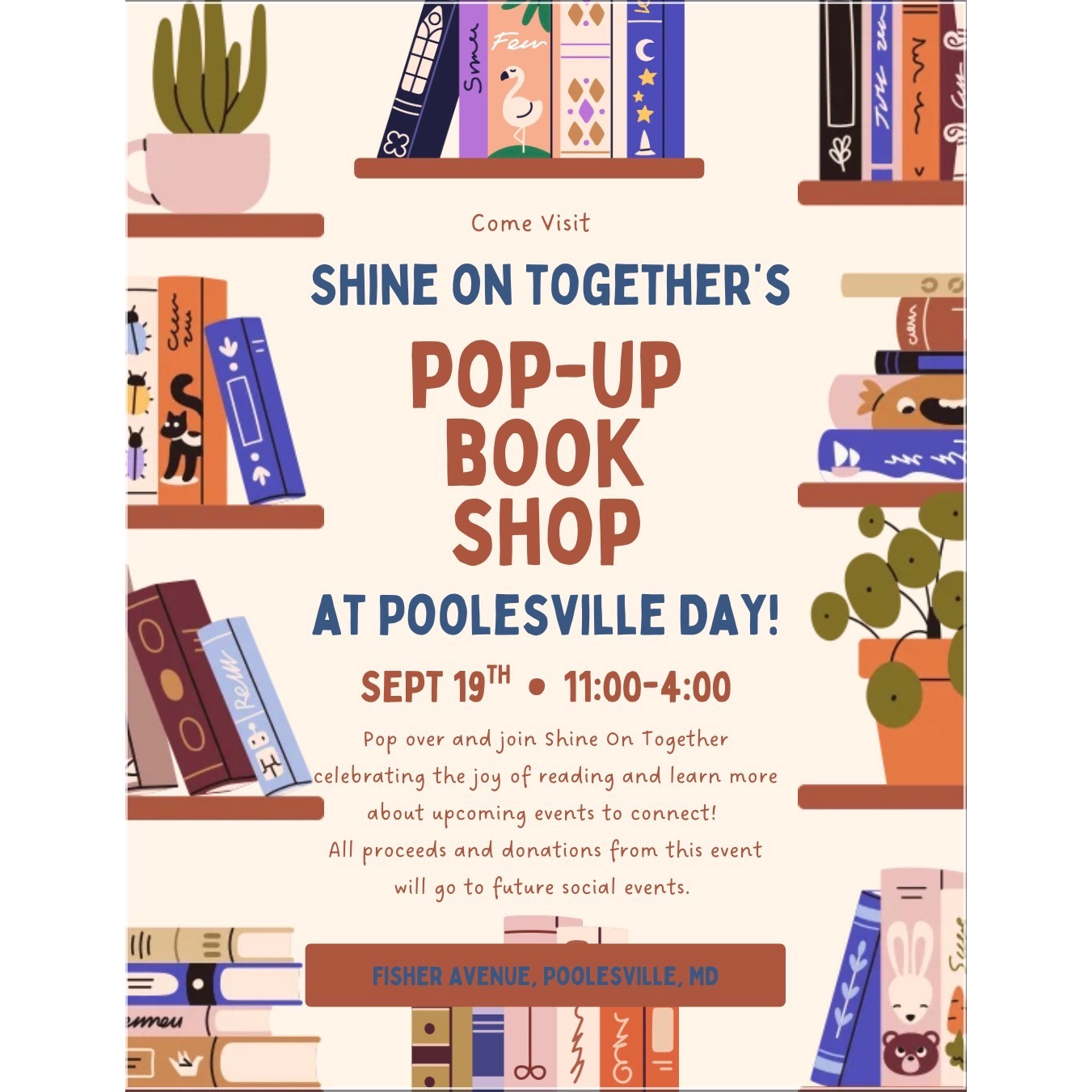 Pop-Up Book Shop